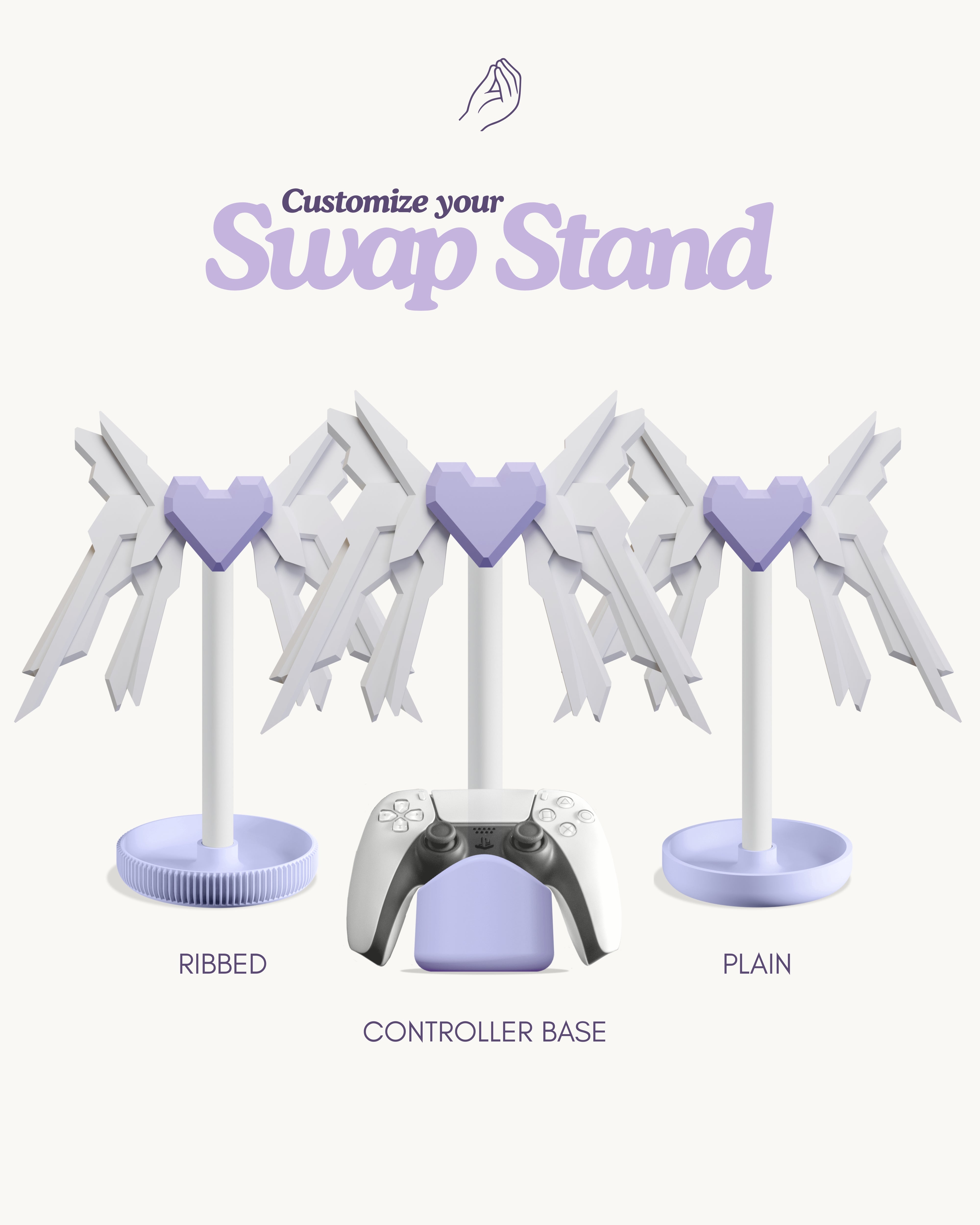 Mecha Wings Headphone Stand