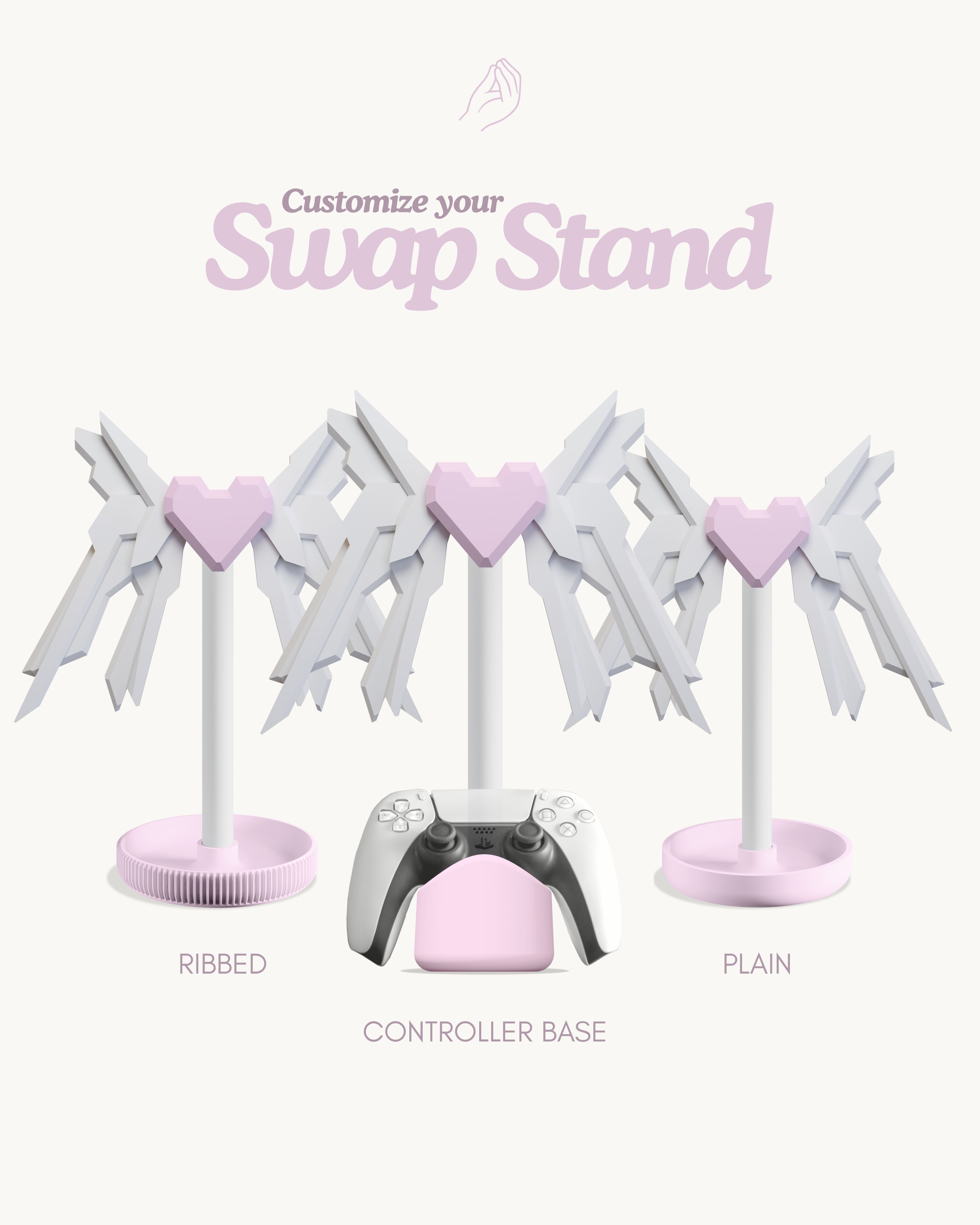 Mecha Wings Headphone Stand