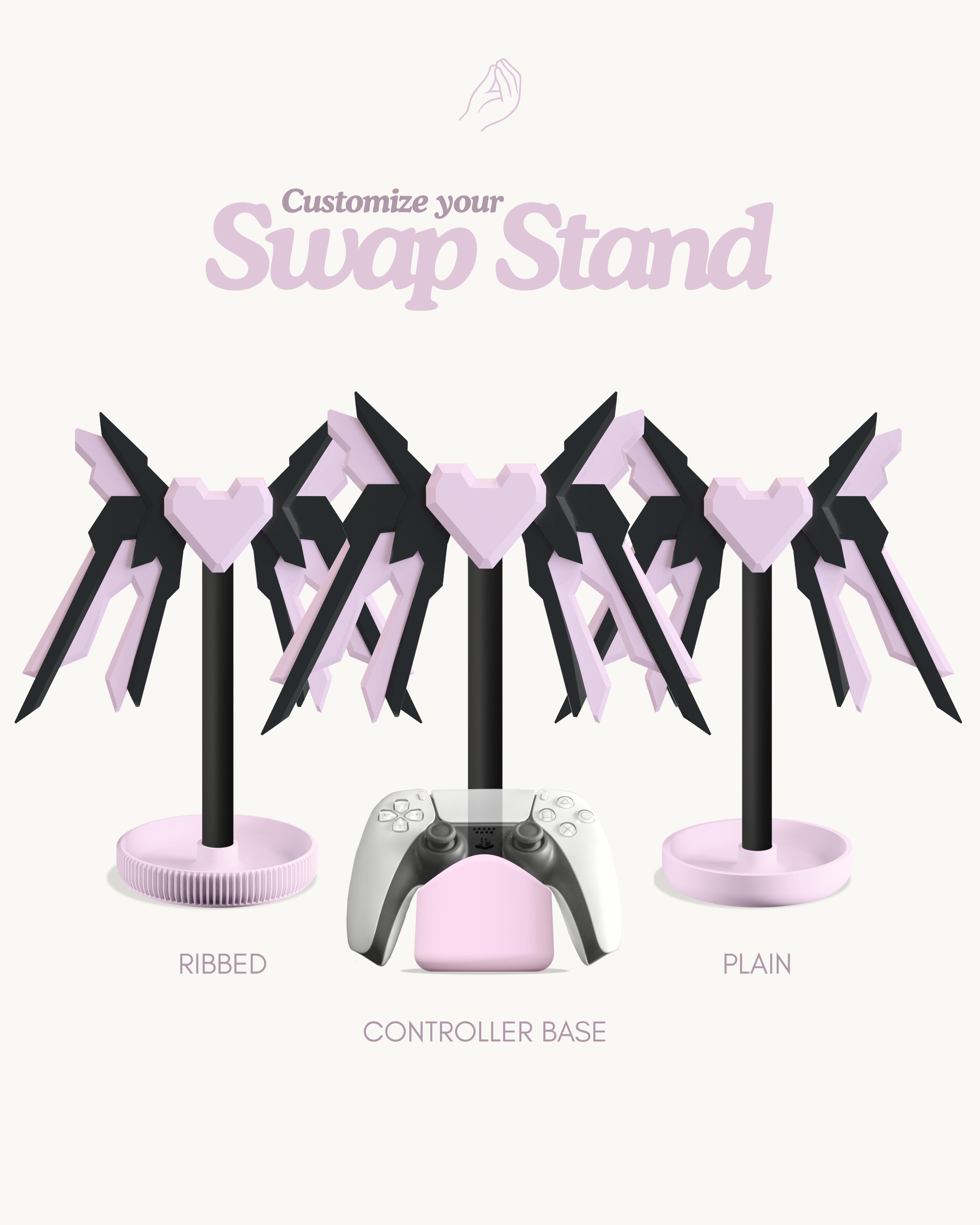 Mecha Wings Headphone Stand