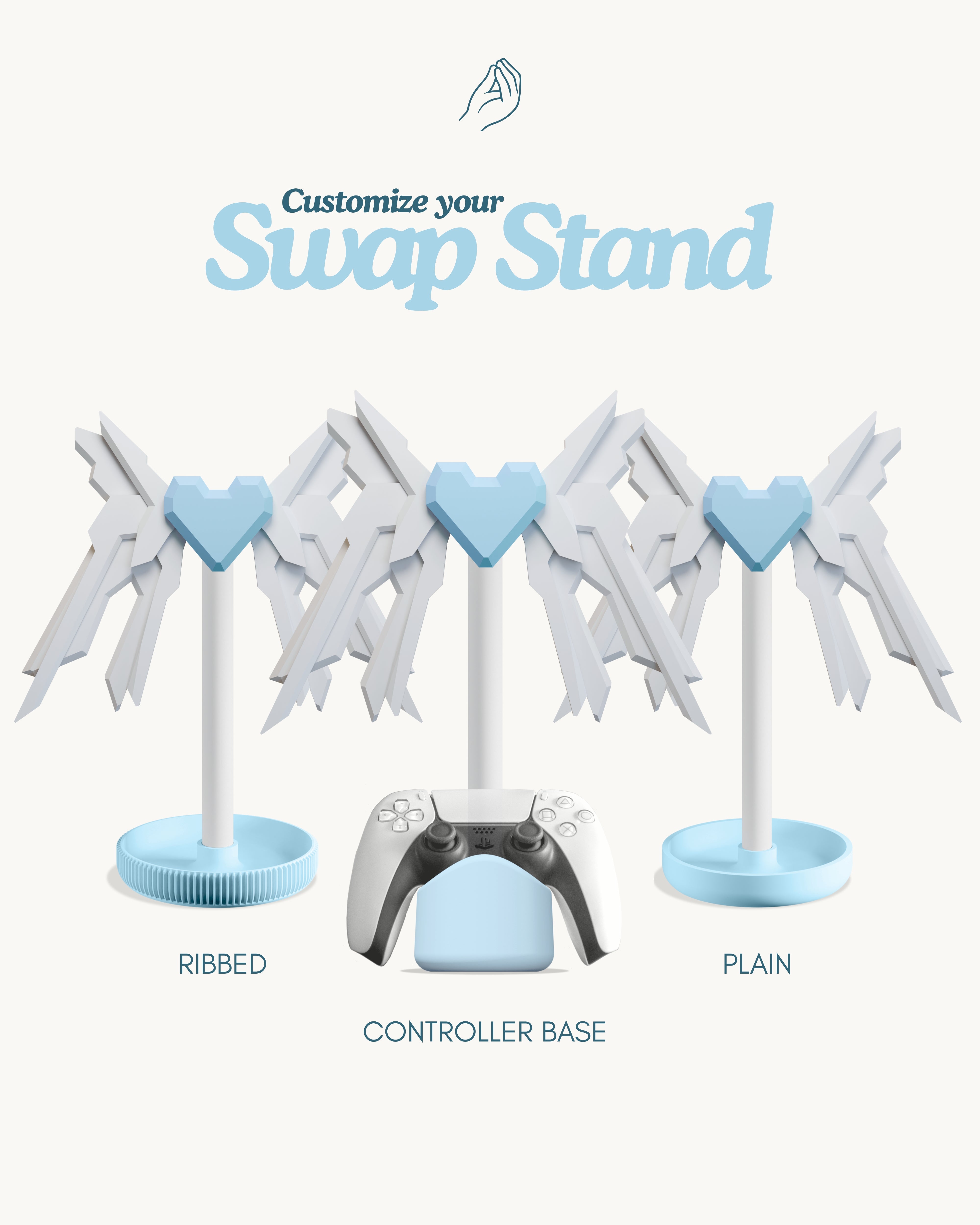 Mecha Wings Headphone Stand