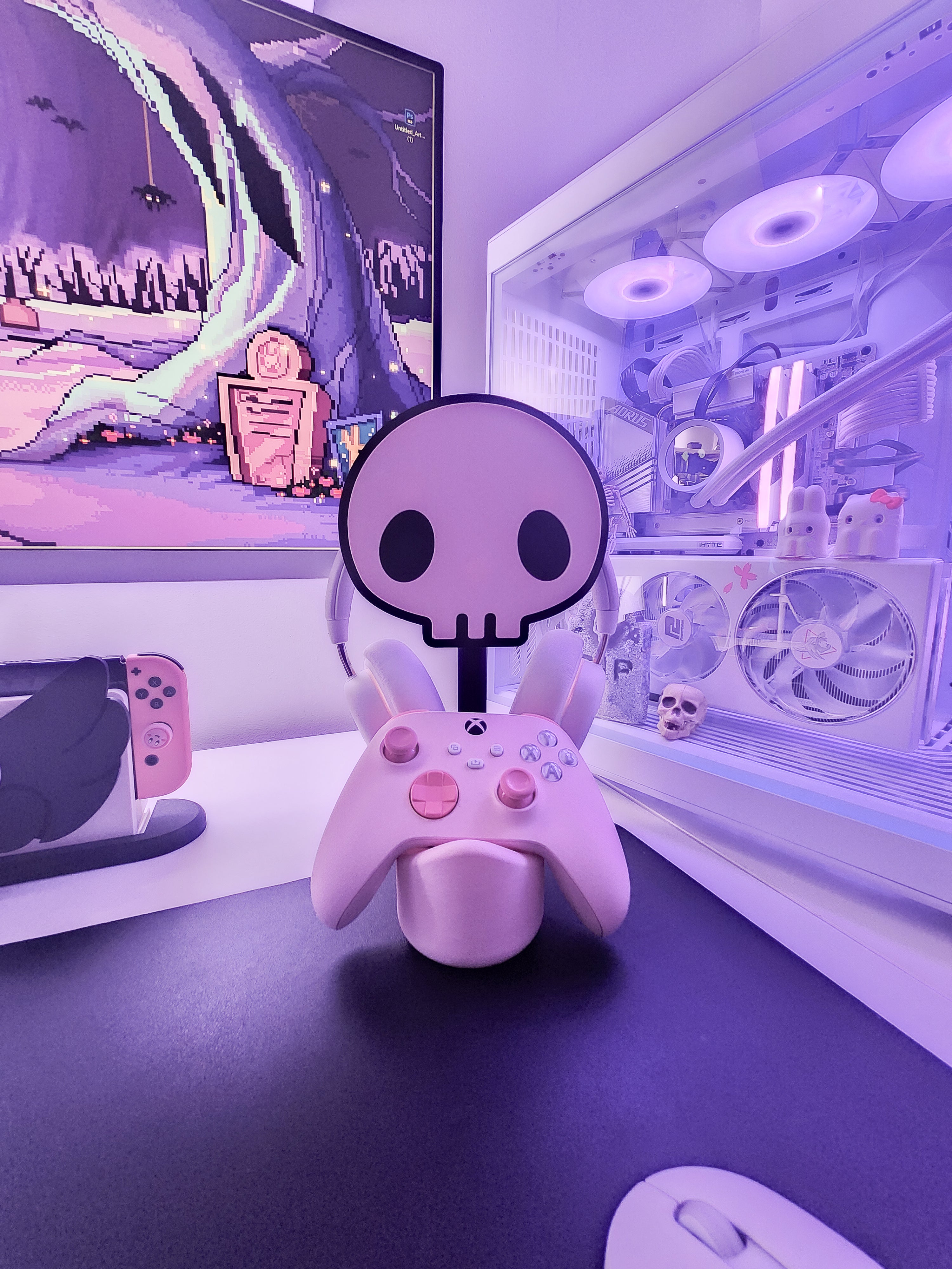 Skull Headphone Stand