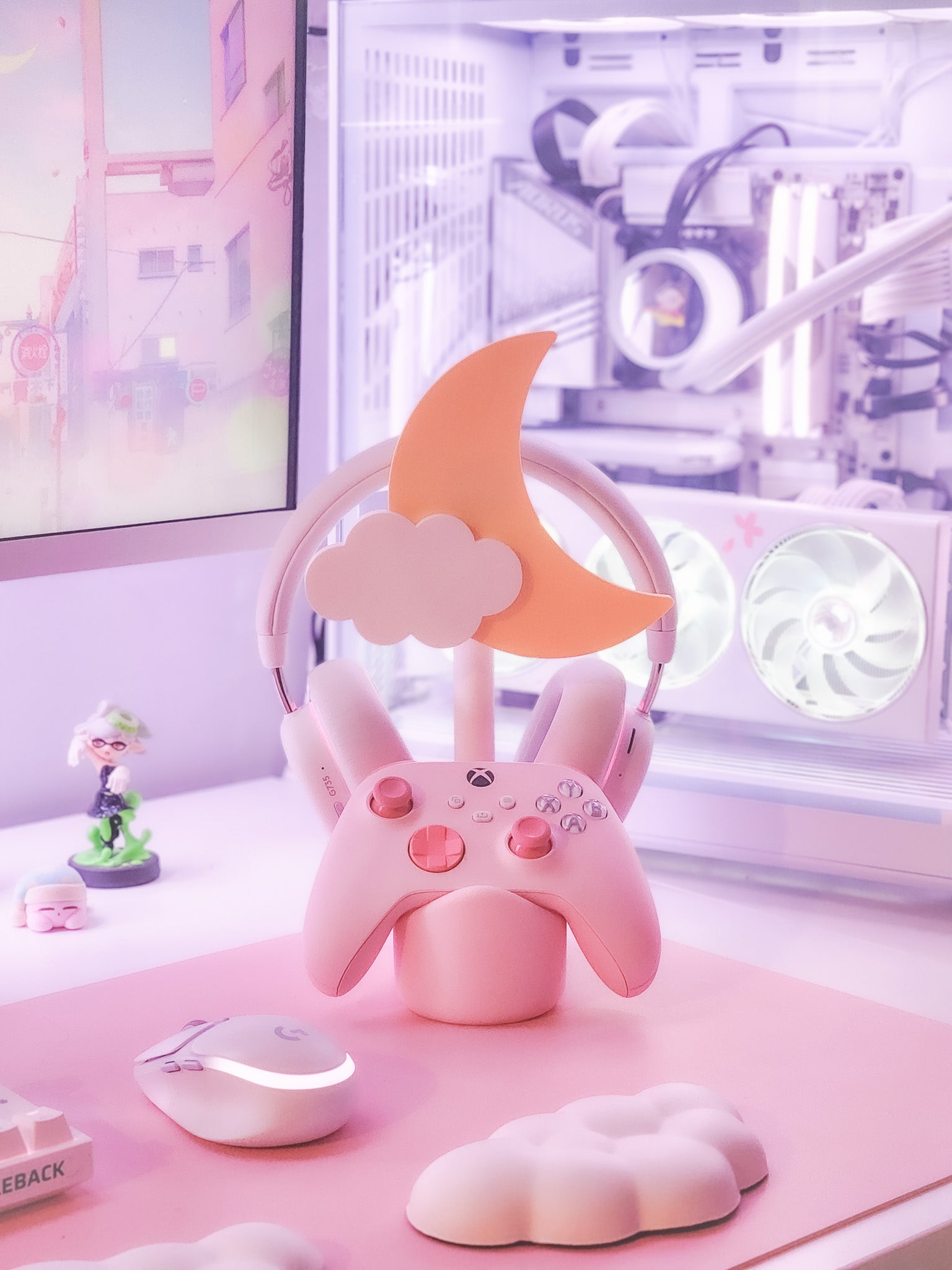Moon Headphone Stand