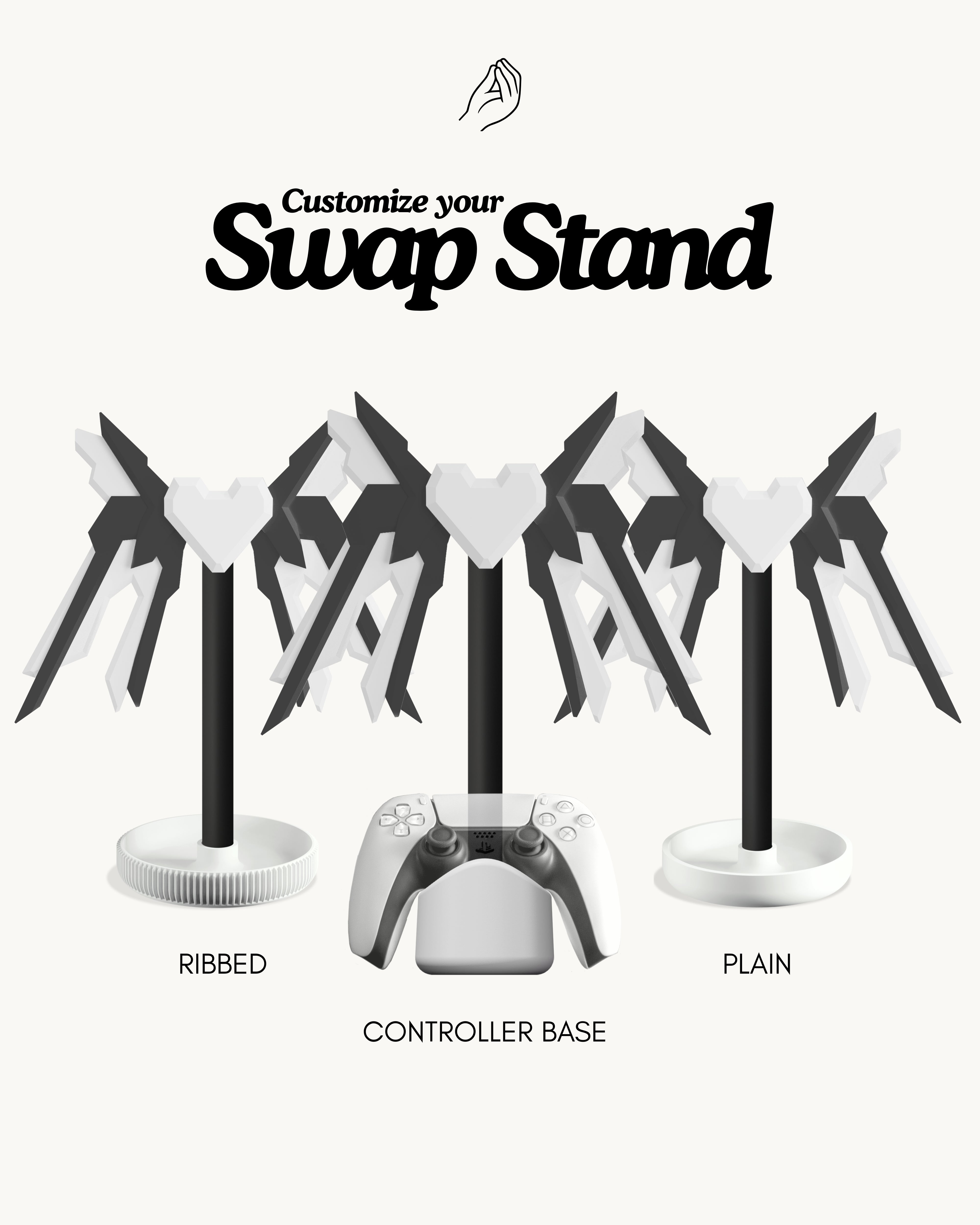 Mecha Wings Headphone Stand