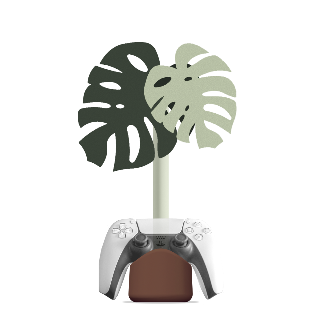 Monstera Headphone Stand
