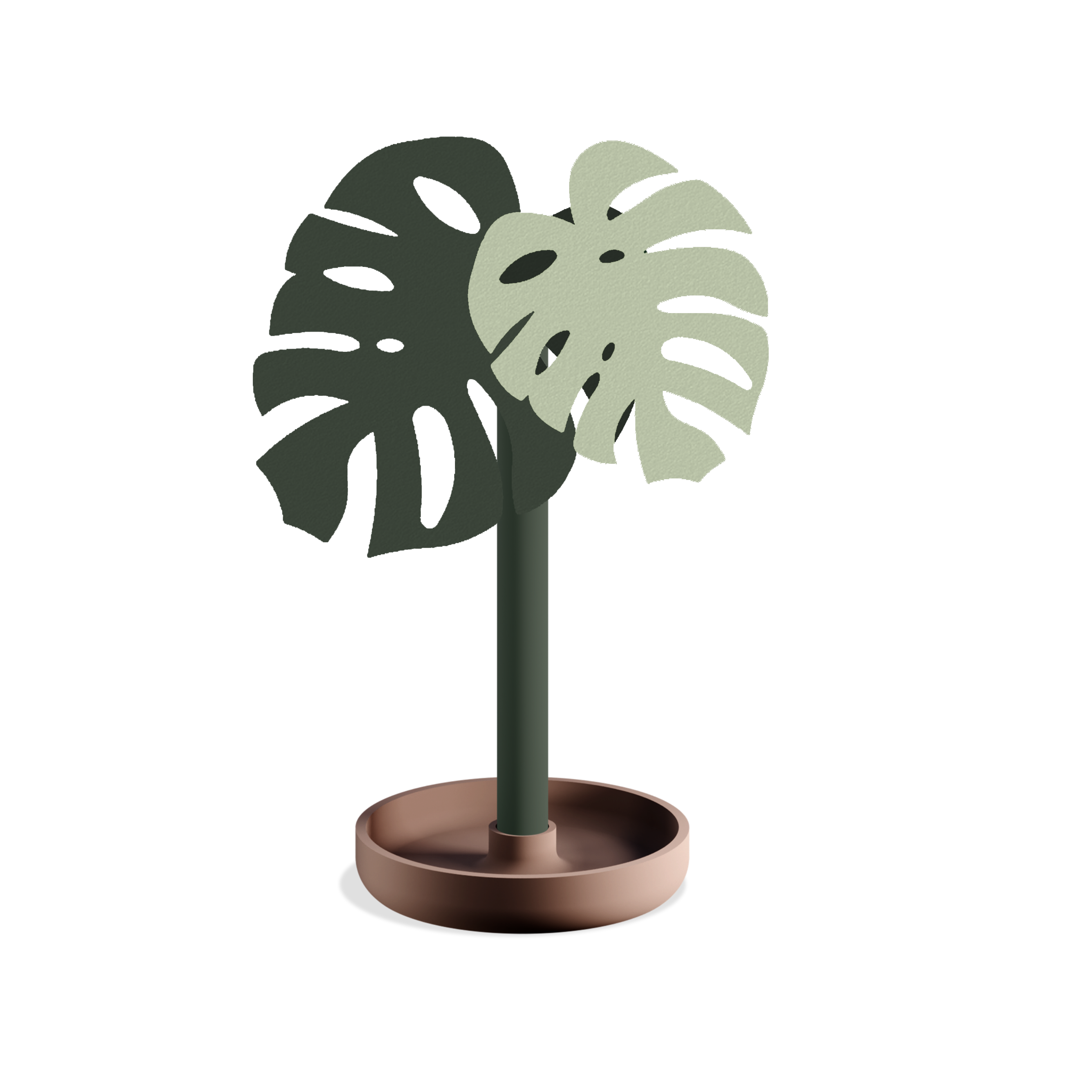 Monstera Headphone Stand