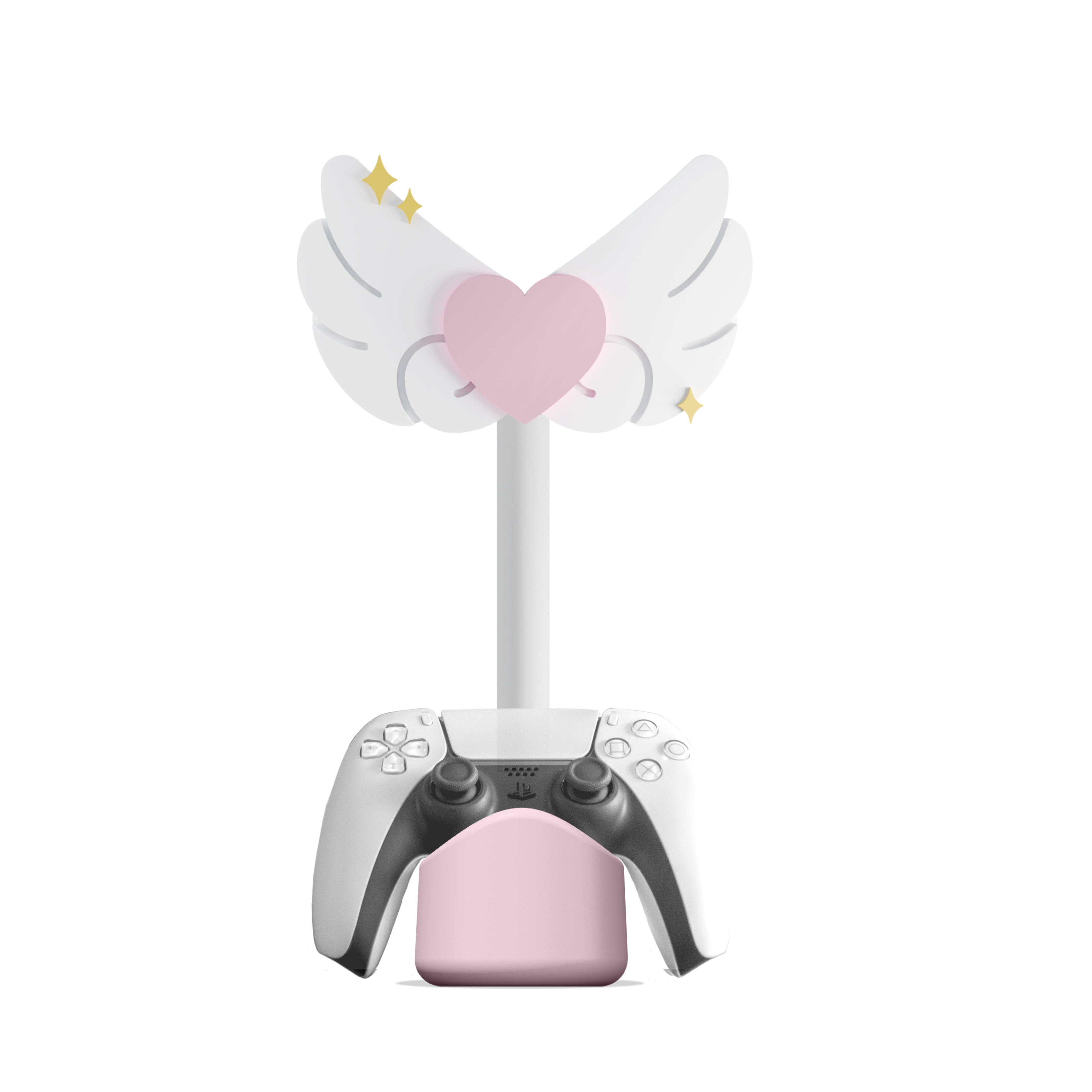Heart Wings Headphone Stand