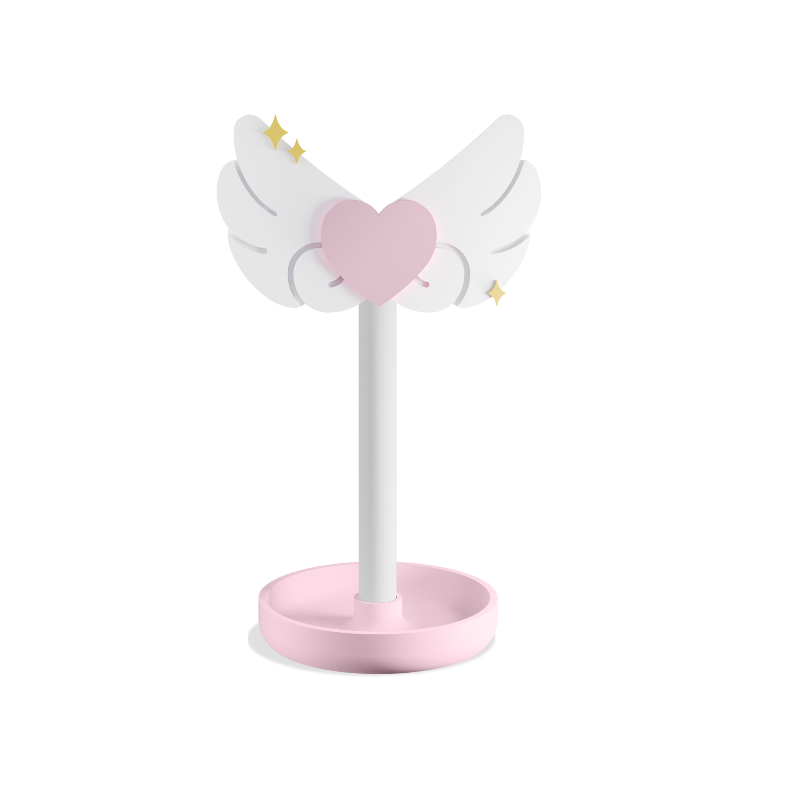 Heart Wings Headphone Stand