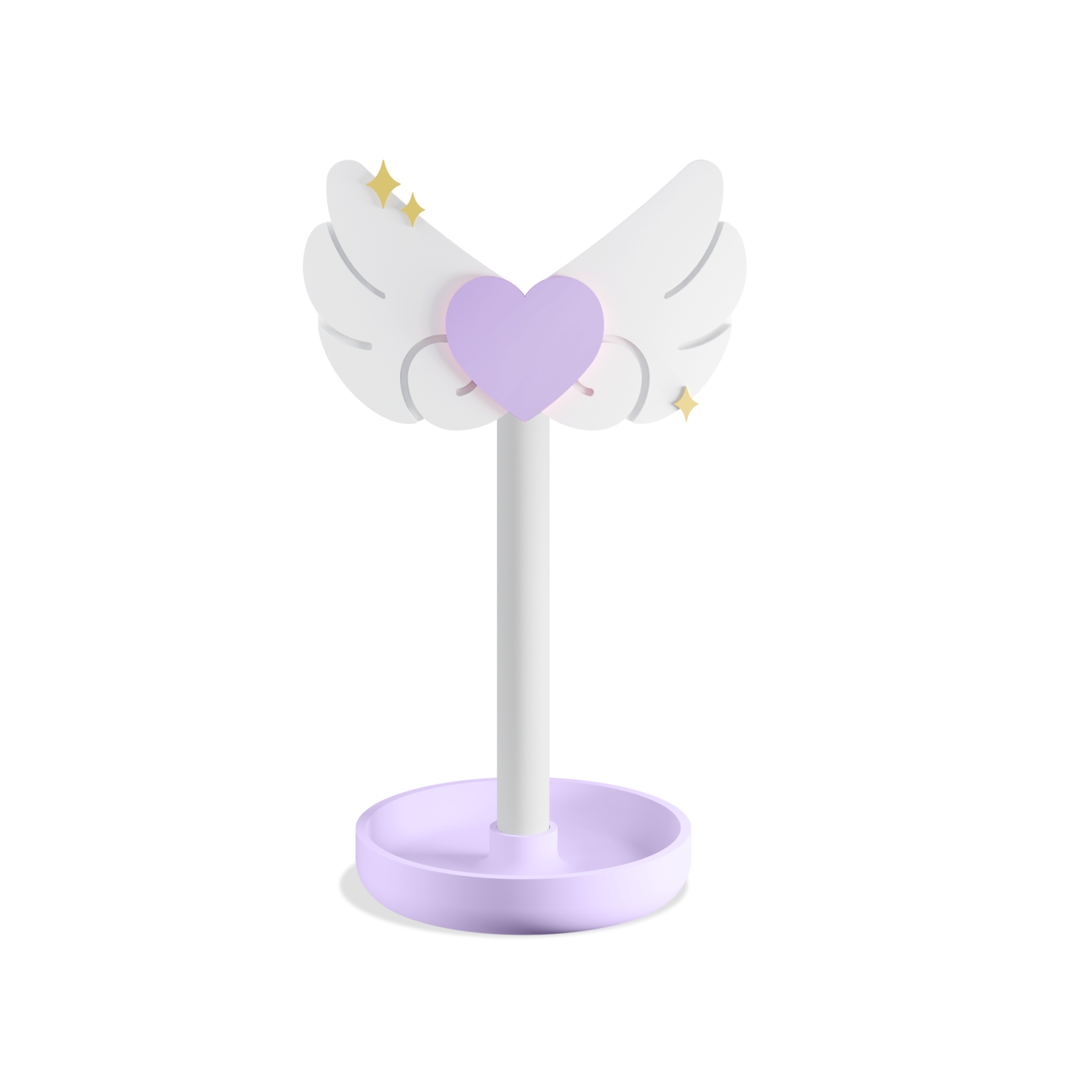 Heart Wings Headphone Stand
