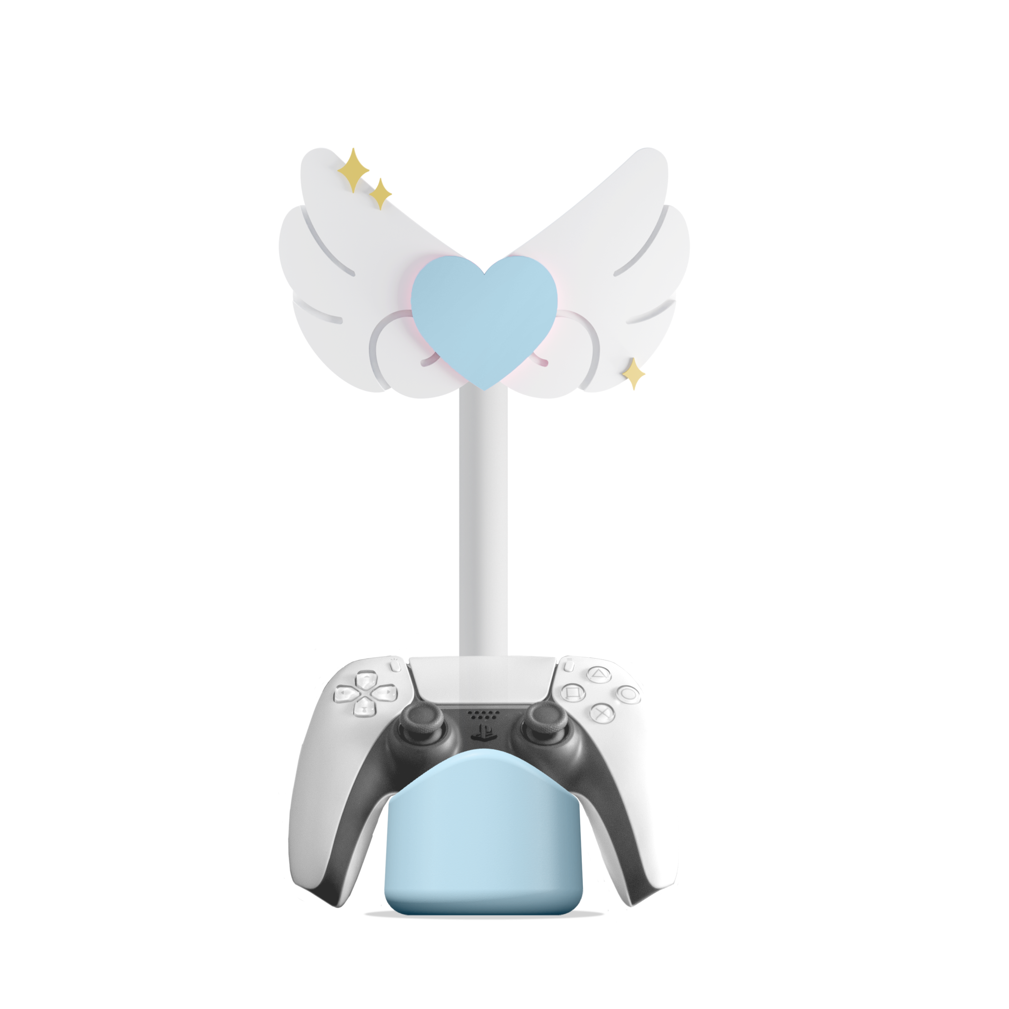 Heart Wings Headphone Stand