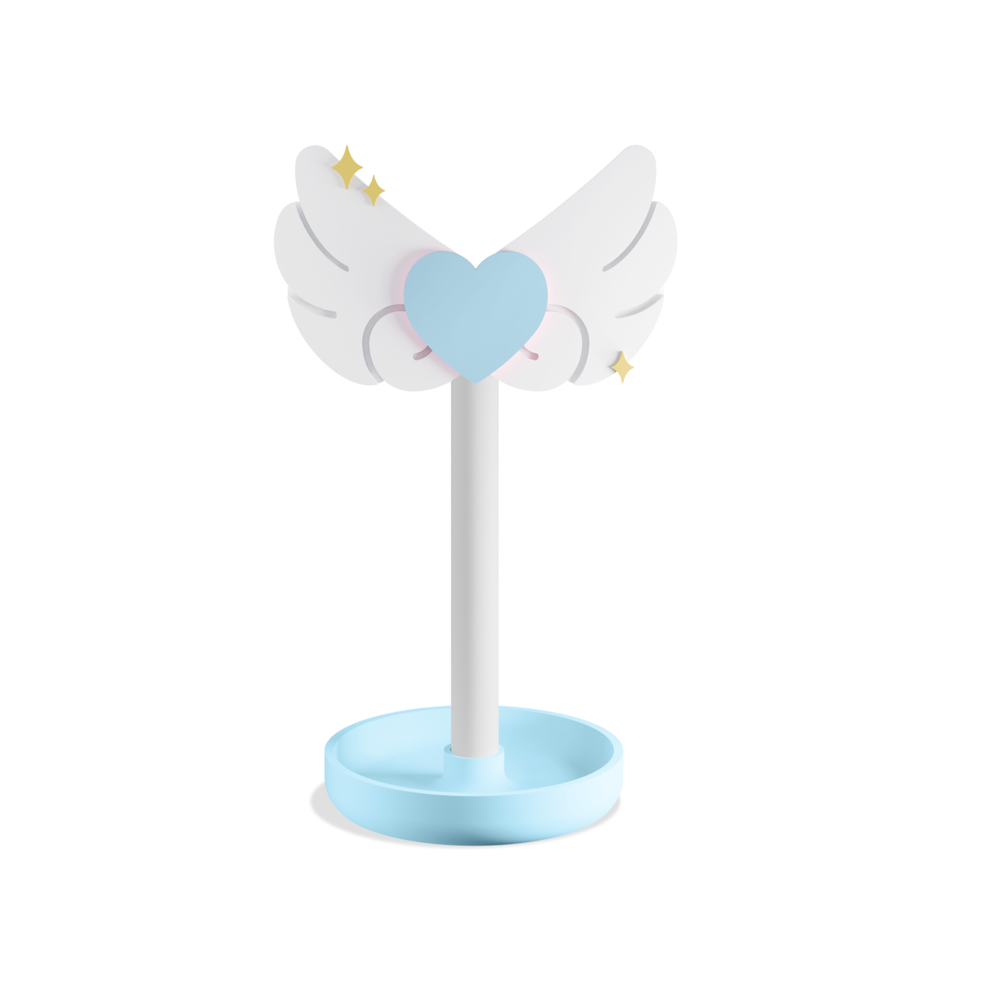 Heart Wings Headphone Stand