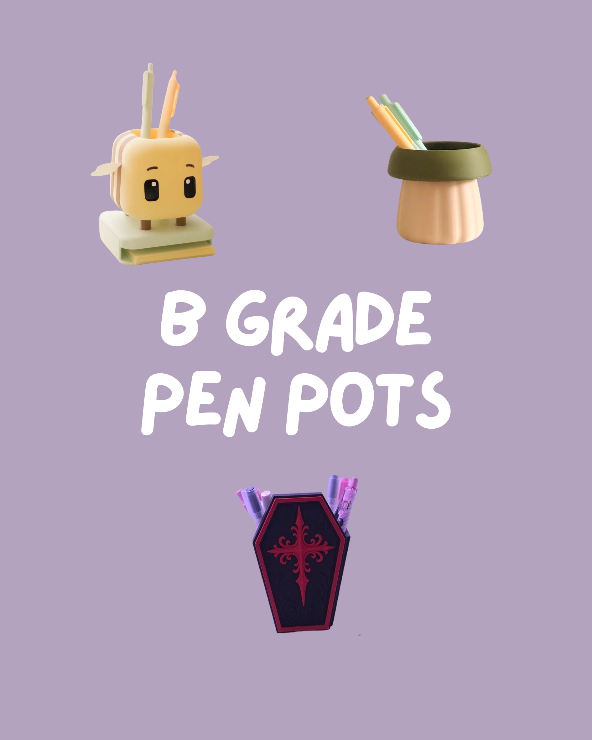 B-GRADE | Desk Accessories