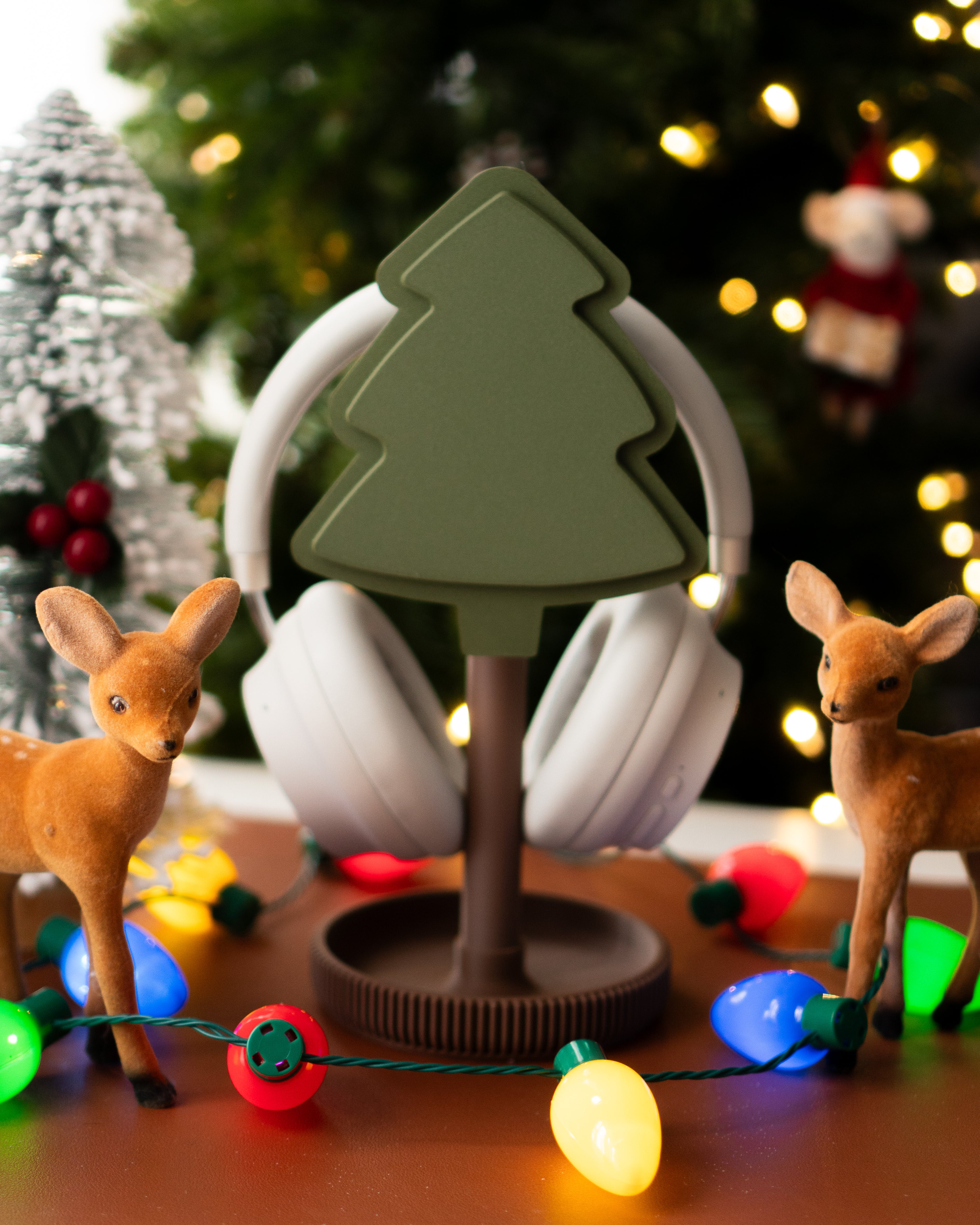 Christmas Tree Headphone Stand