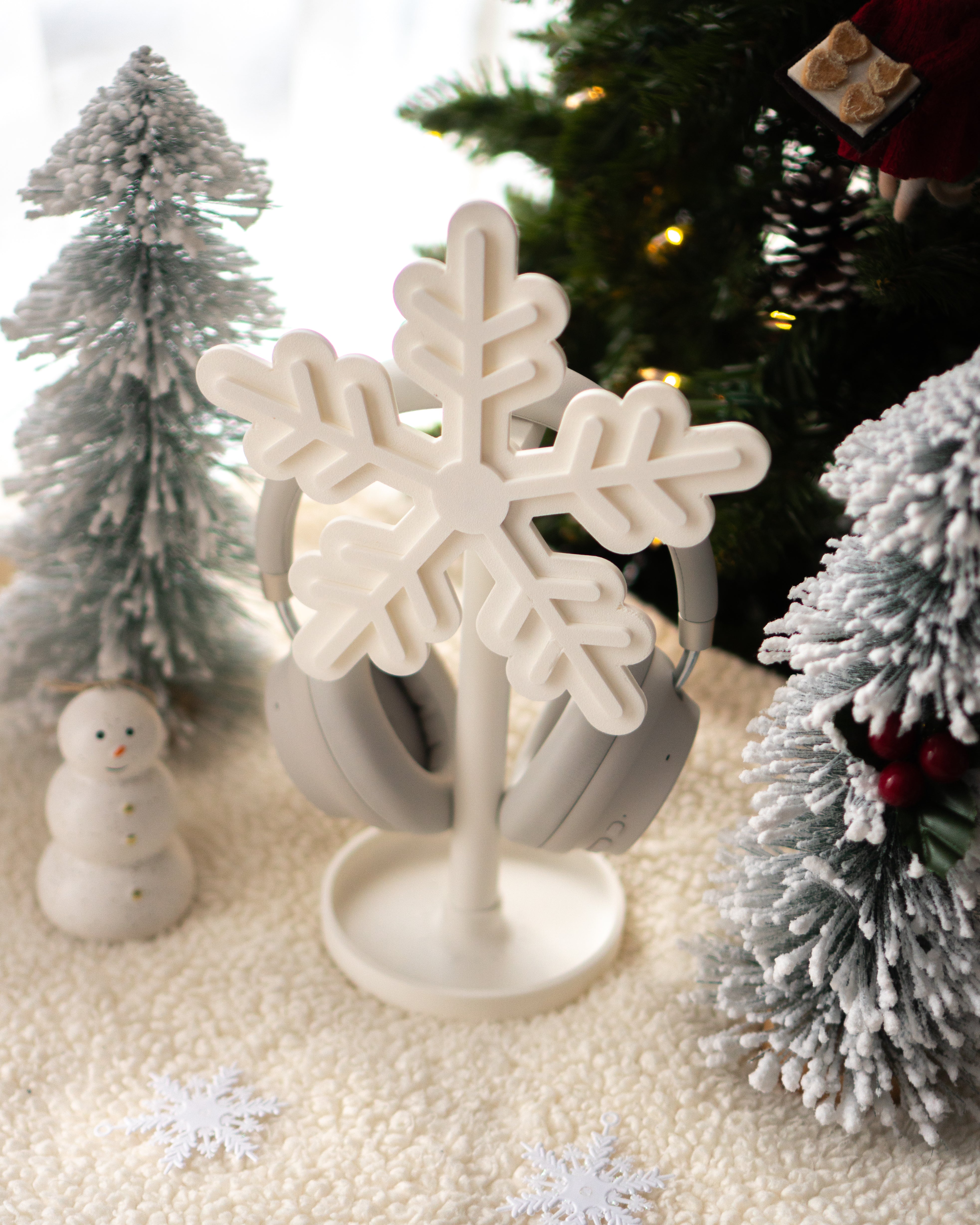 Snowflake Headphone Stand