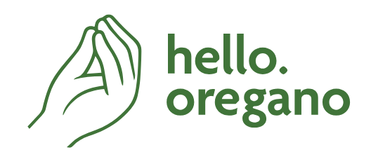 Hello Oregano Logo