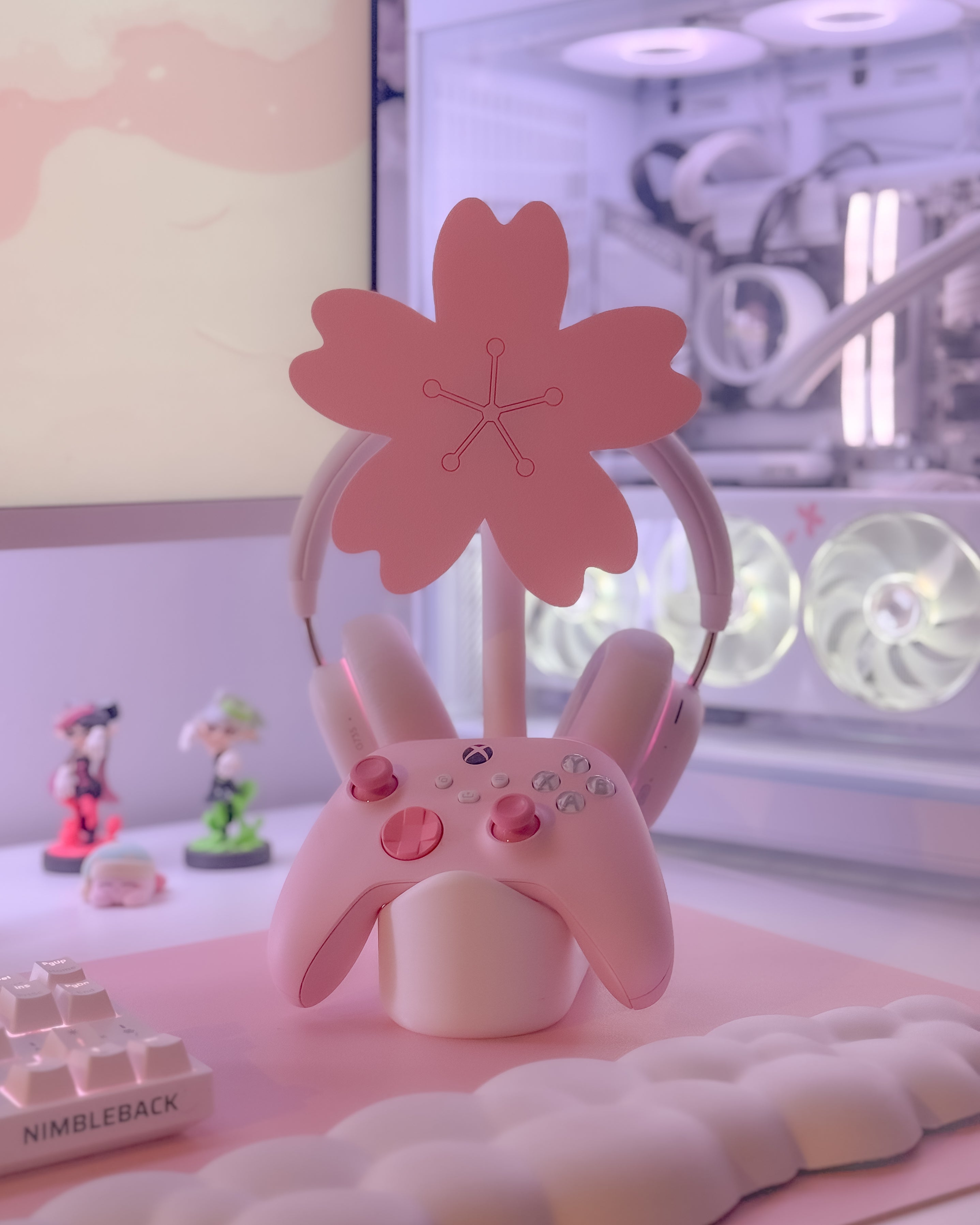 Sakura Headphone Stand1