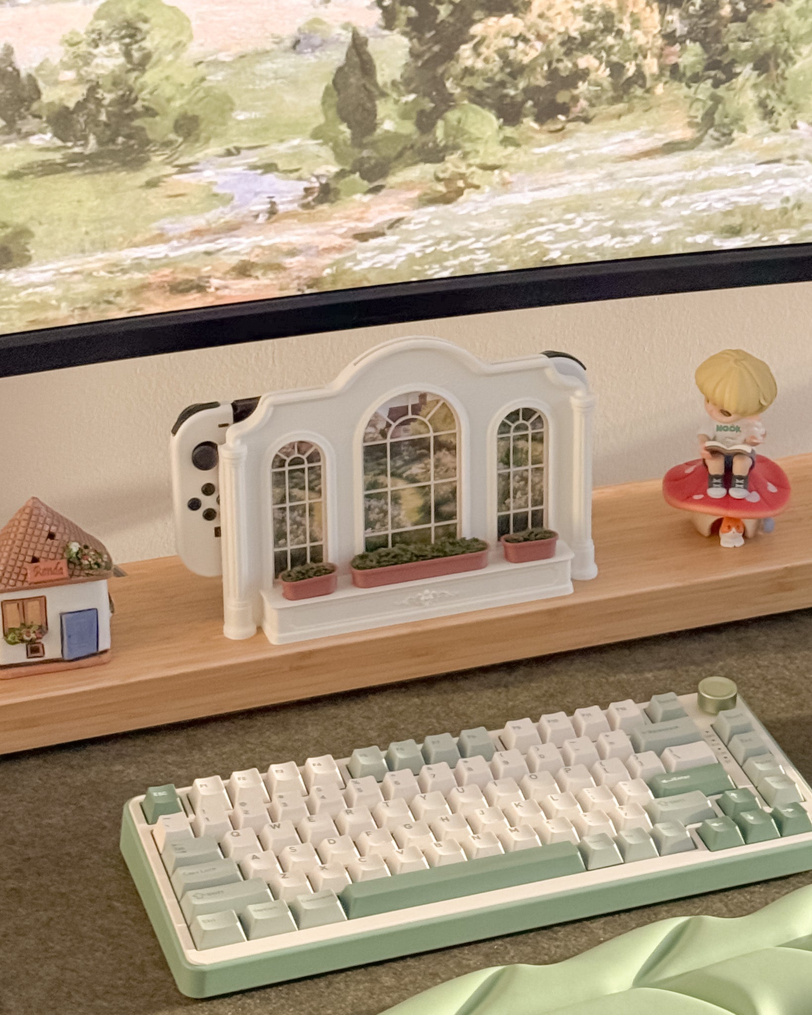 Cozy Garden Windows Switch Dock Cover