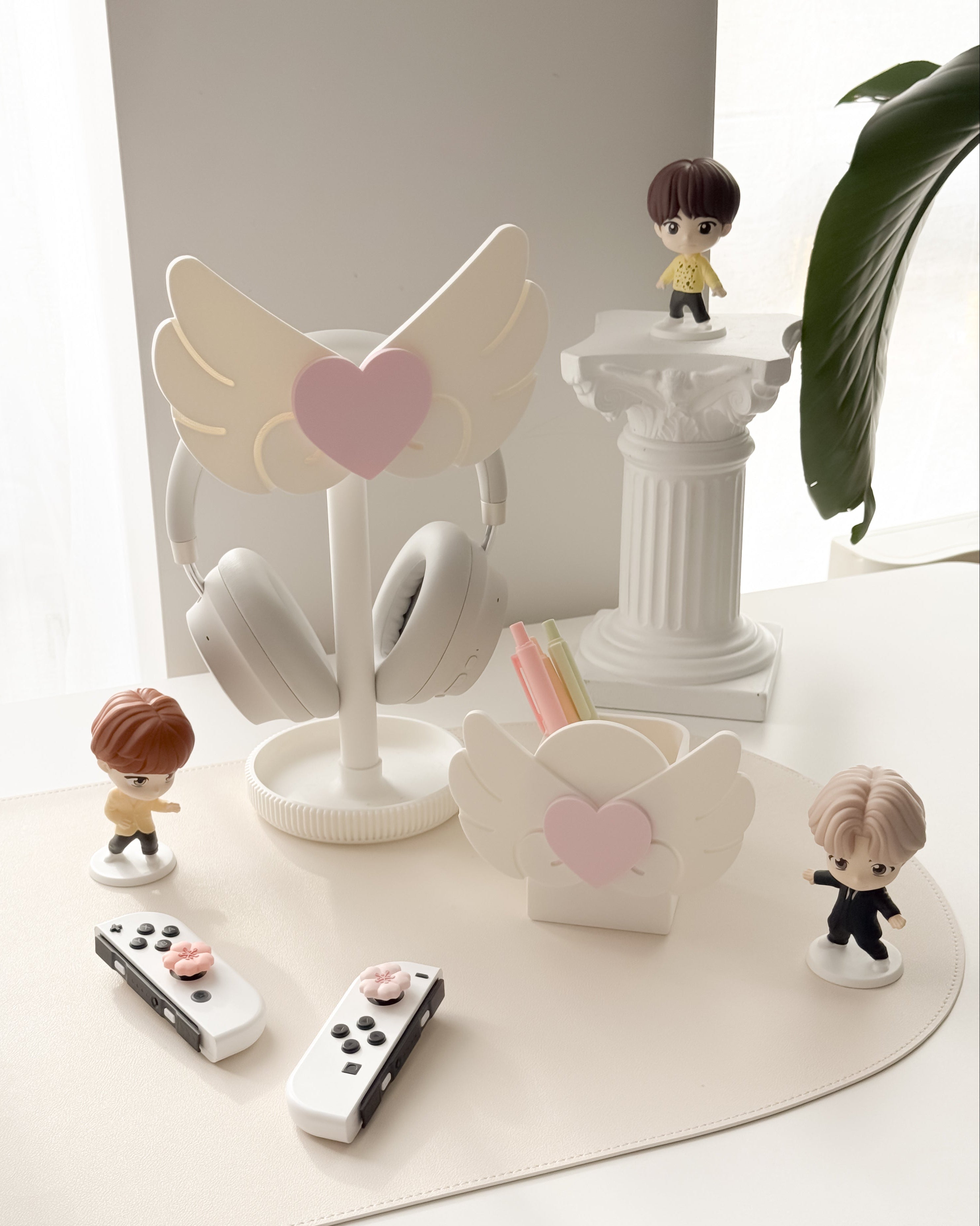 Heart Wings Swap Pen Pot