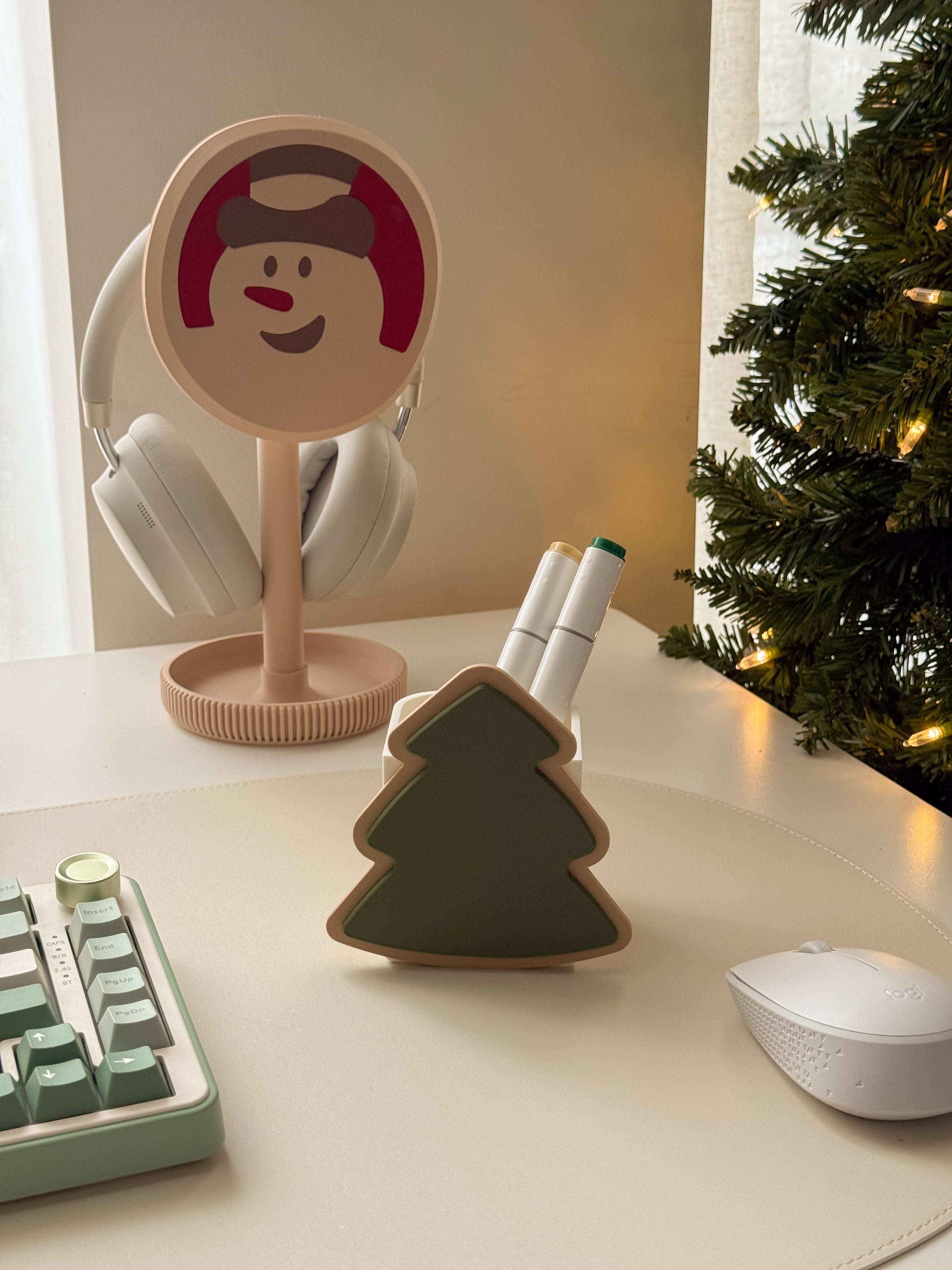 Christmas Tree Swap Pen Pot