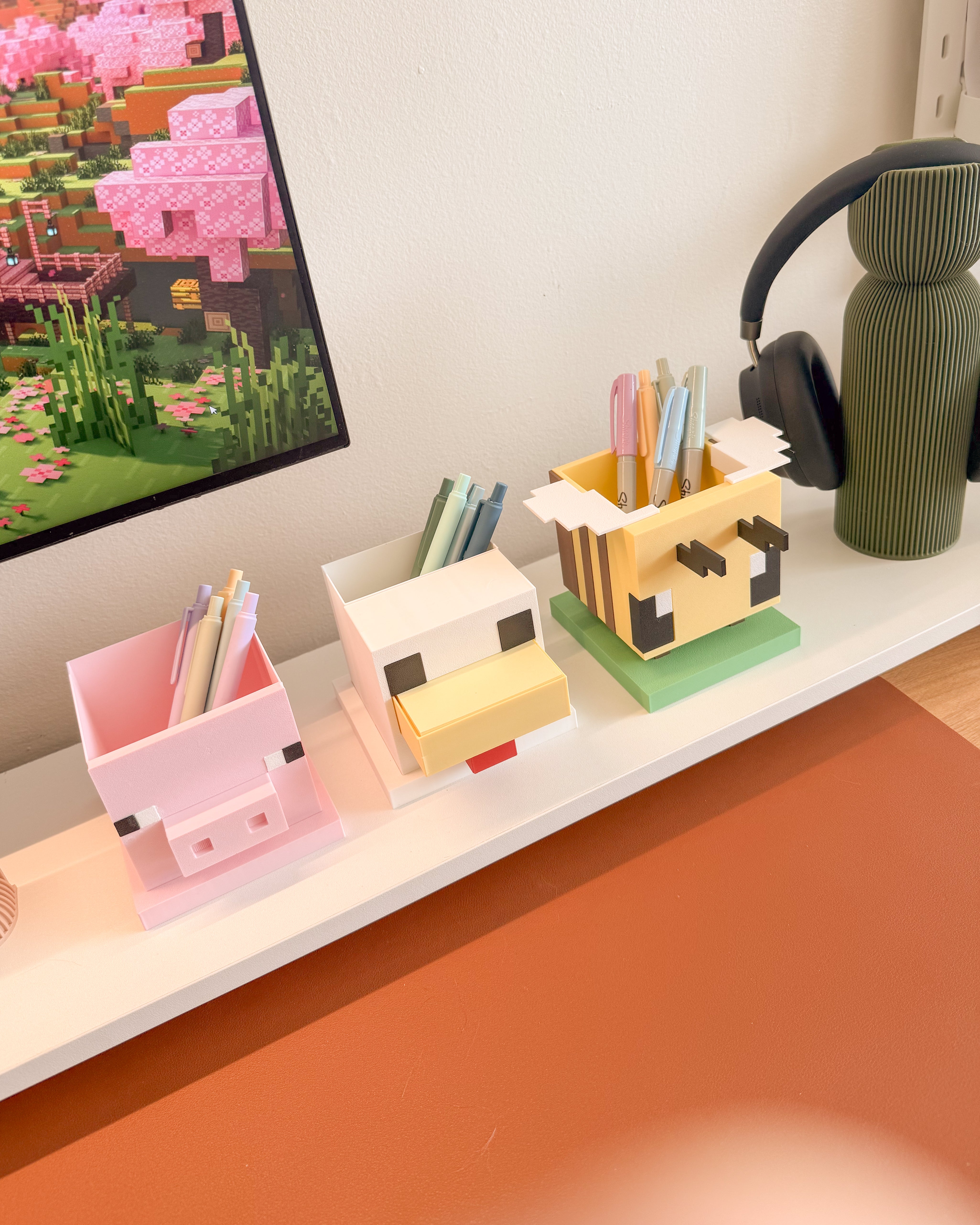 Block Animal Pen Pots
