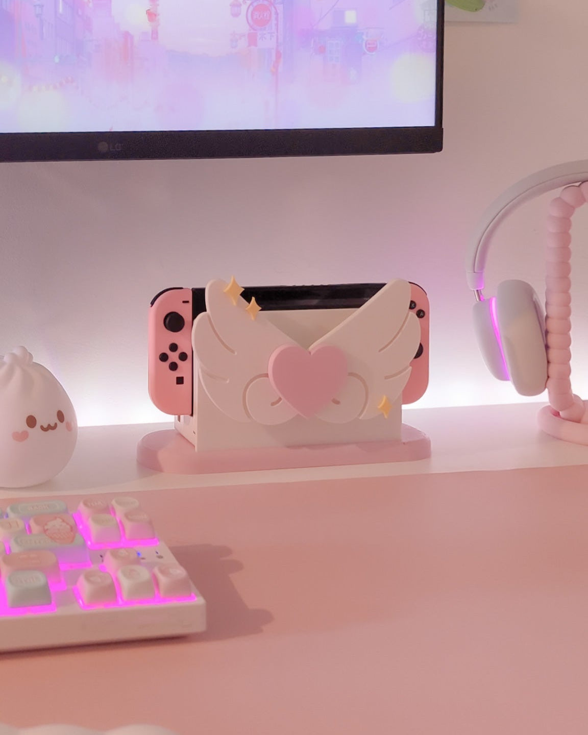 Heart Wings Switch Cover