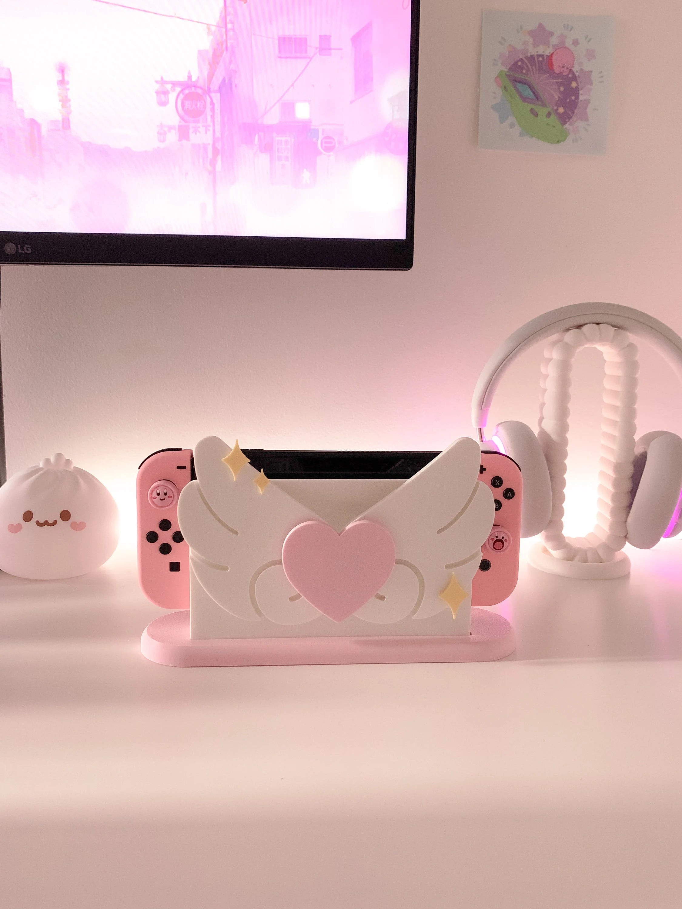 Heart Wings Switch Cover