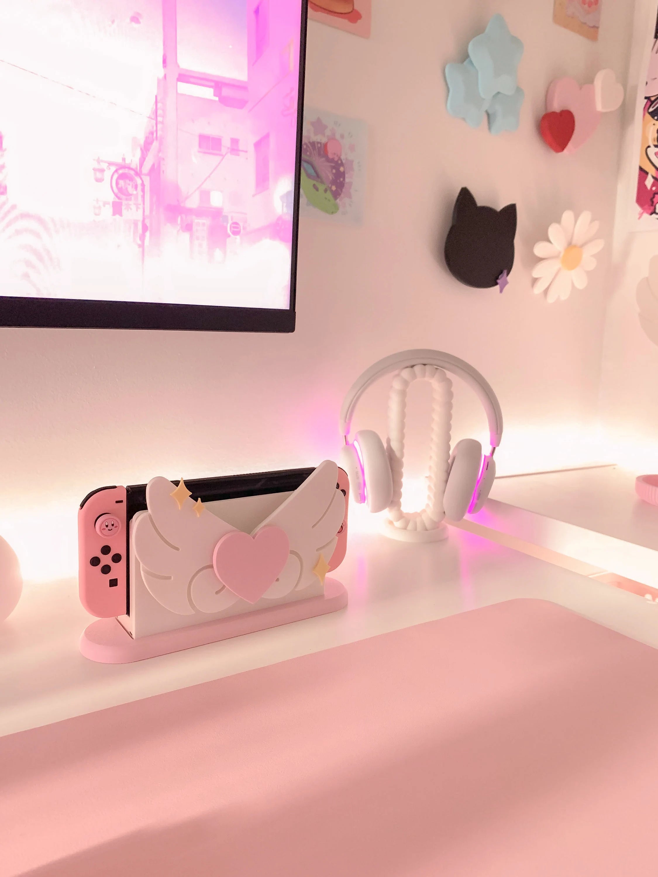 Heart Wings Switch Cover