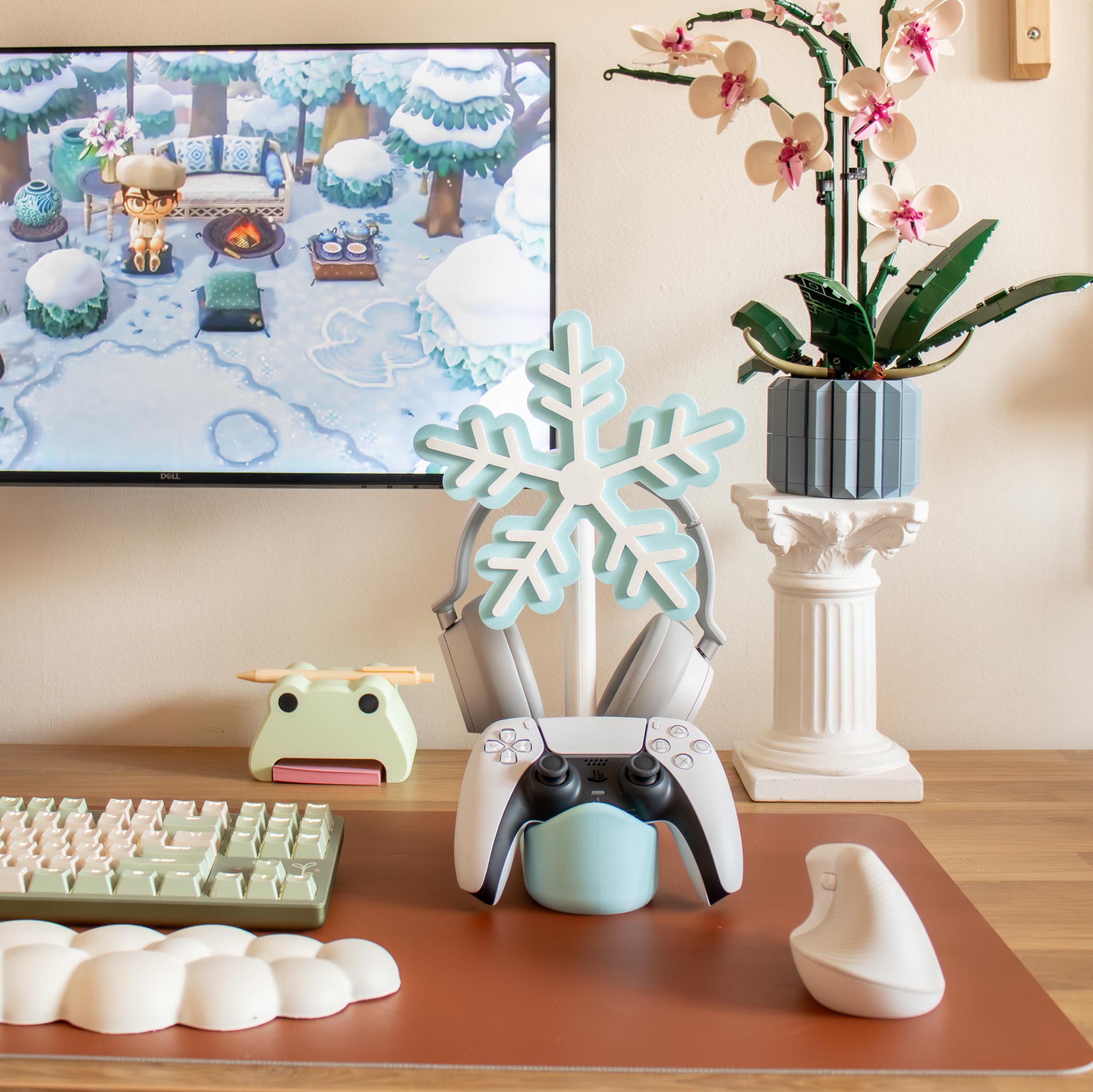 Snowflake Headphone Stand