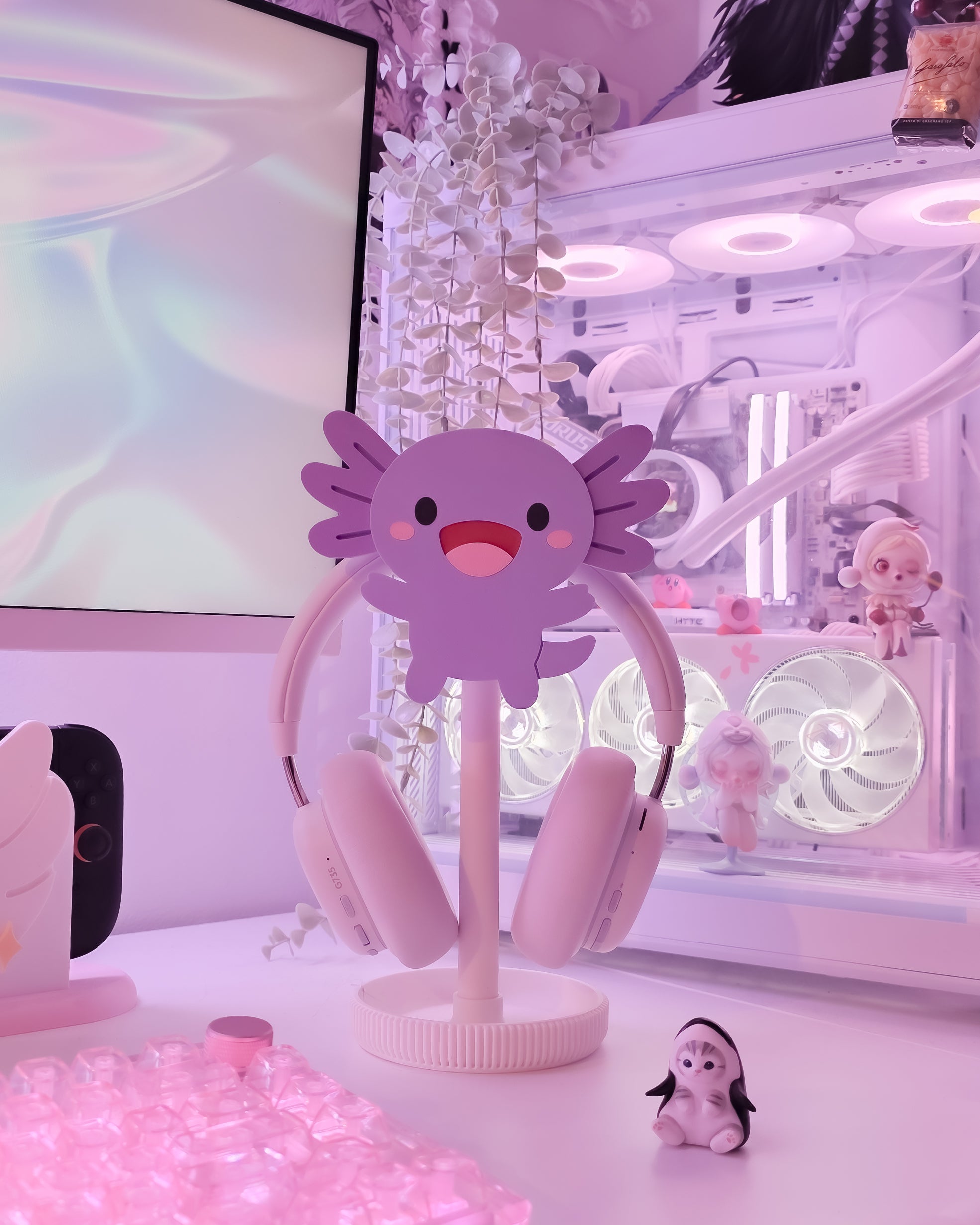 Axolotl Headphone Stand – Hello Oregano
