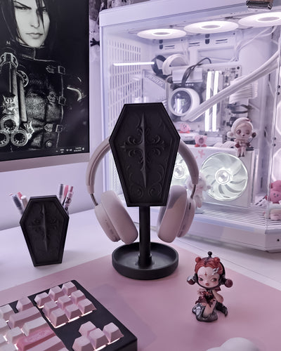 Coffin Headphone Stand