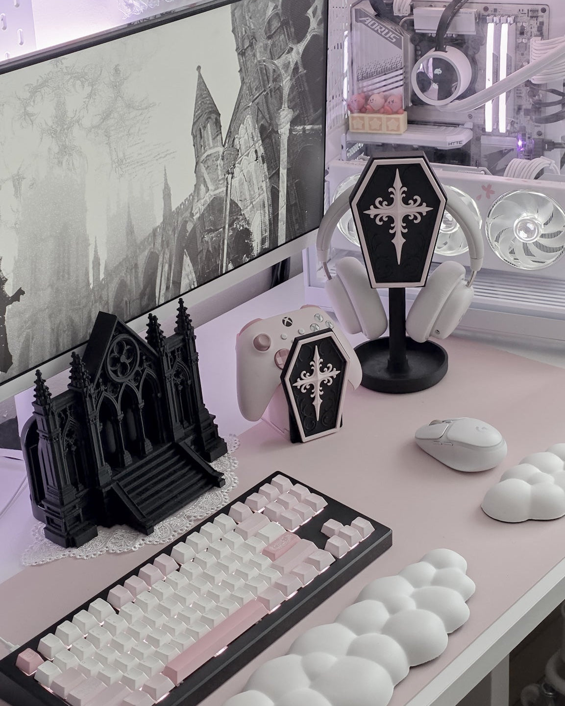 Coffin | 3-in-1 Pen Pot, Controller Holder & Phone Stand
