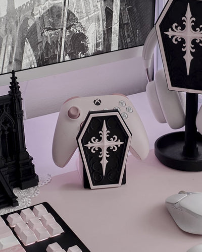 Coffin | 3-in-1 Pen Pot, Controller Holder & Phone Stand