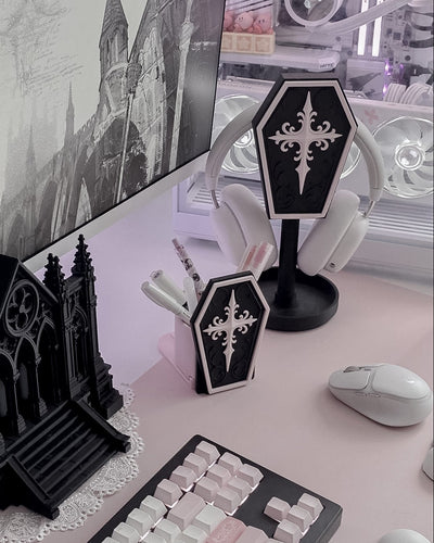 Coffin | 3-in-1 Pen Pot, Controller Holder & Phone Stand