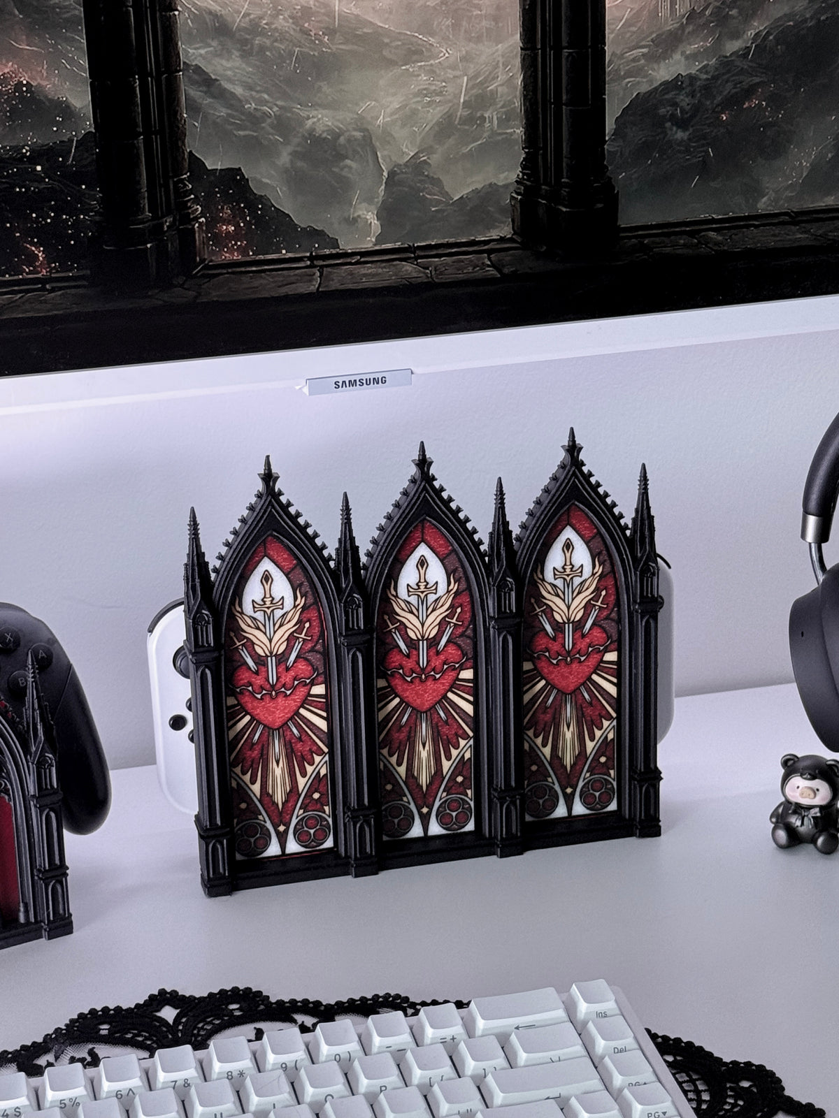 Cathedral Windows Switch Dock Cover
