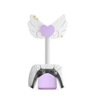 Heart Wings Headphone Stand