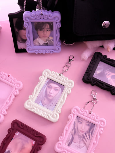 Double-Sided Photocard Bag Charm