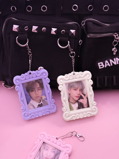 Double-Sided Photocard Bag Charm