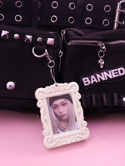 Double-Sided Photocard Bag Charm