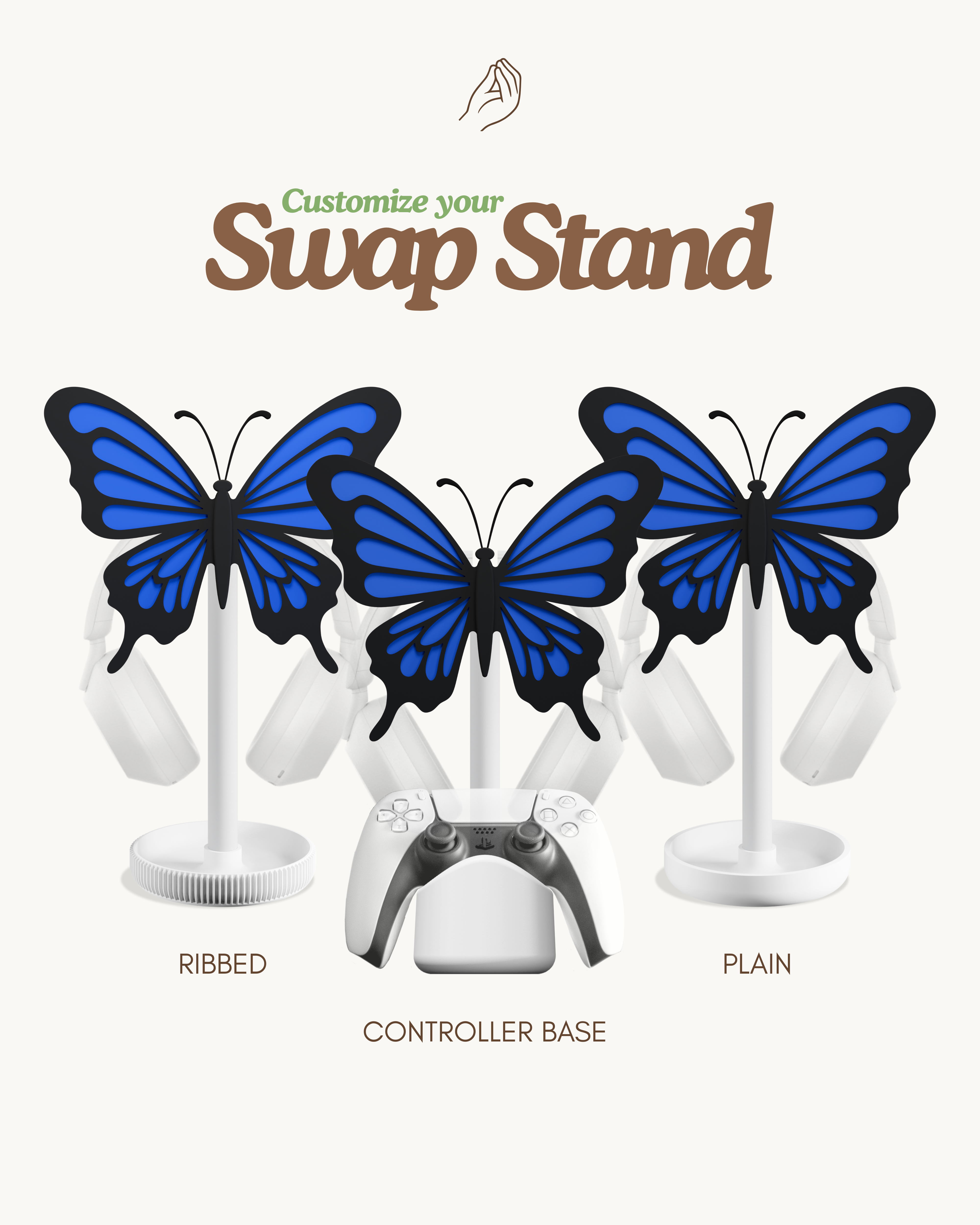 Butterfly Headphone Stand
