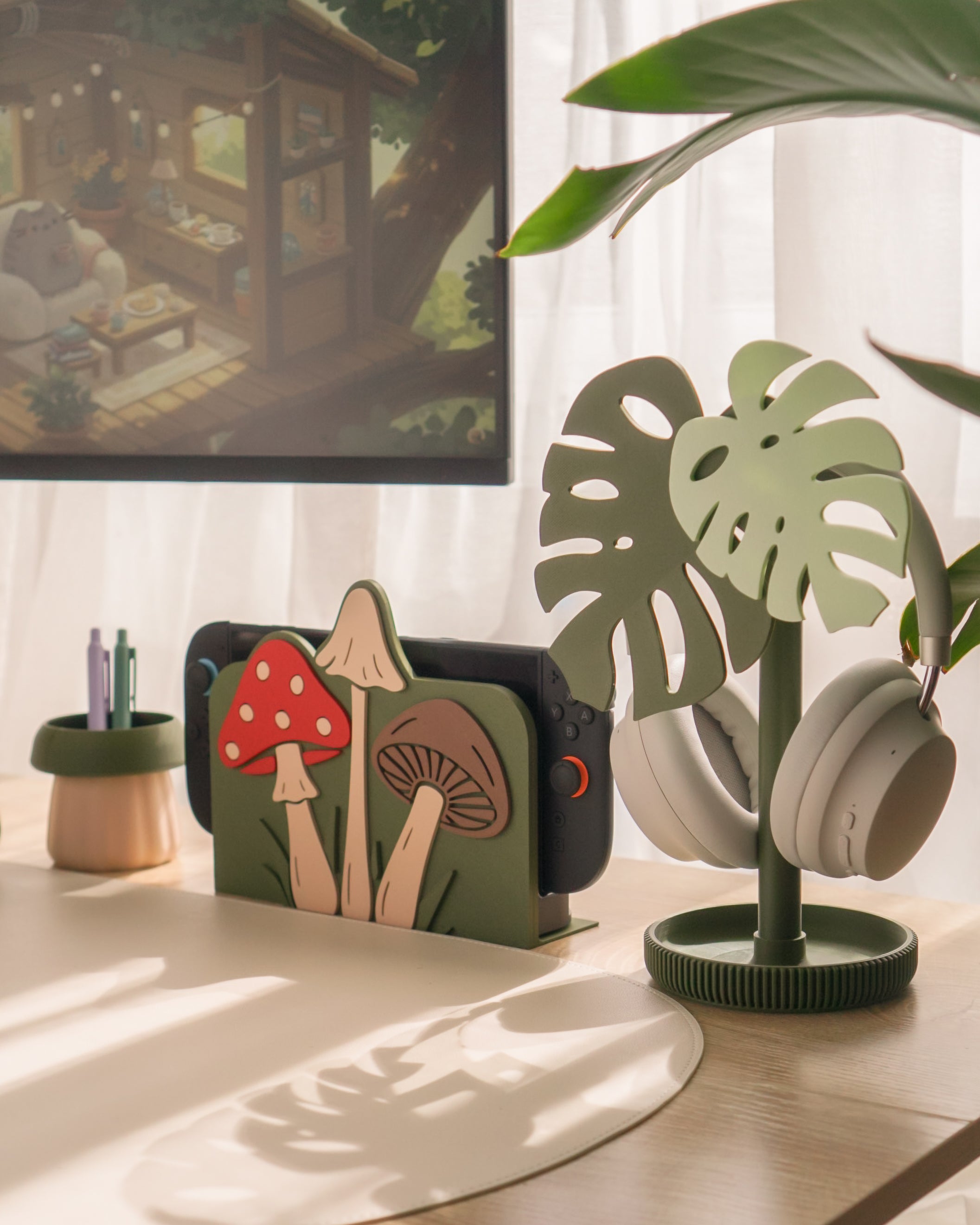 Mushroom Scene Switch Cover