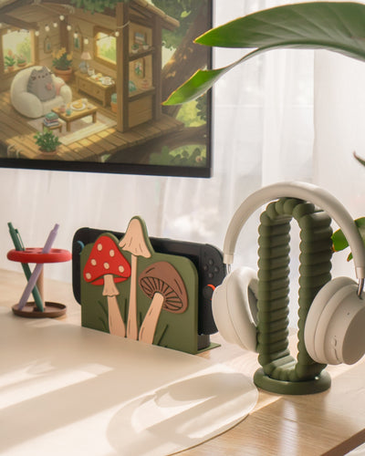 Mushroom Scene Switch Dock Cover