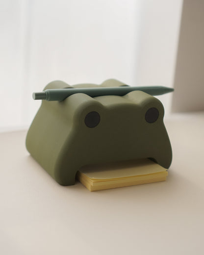 Frog Post and Pen Holder