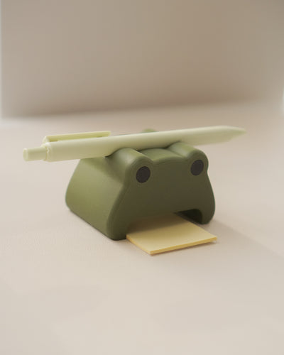 Frog Post and Pen Holder