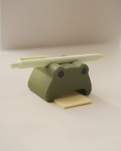 Frog Post and Pen Holder
