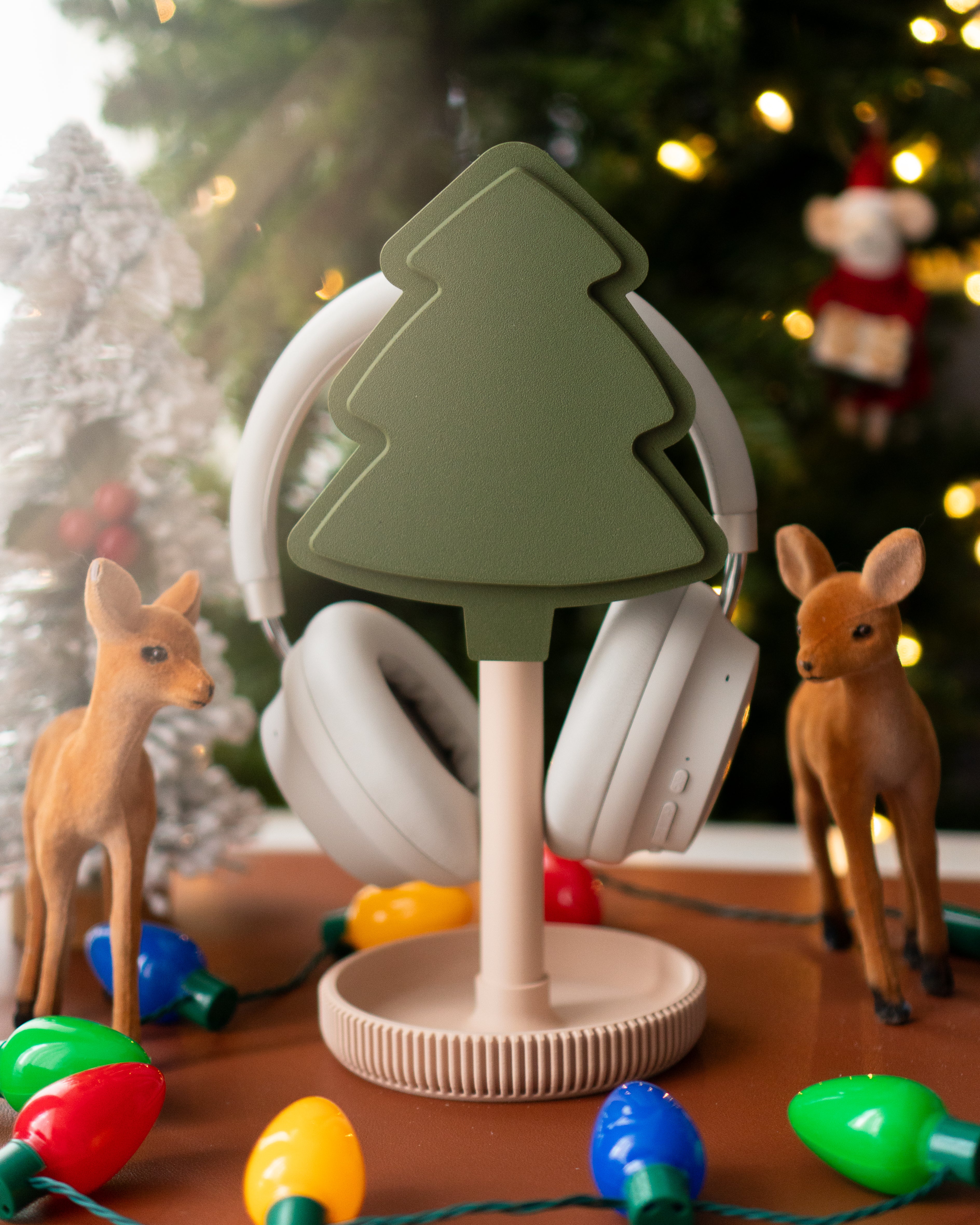 Christmas Tree Headphone Stand