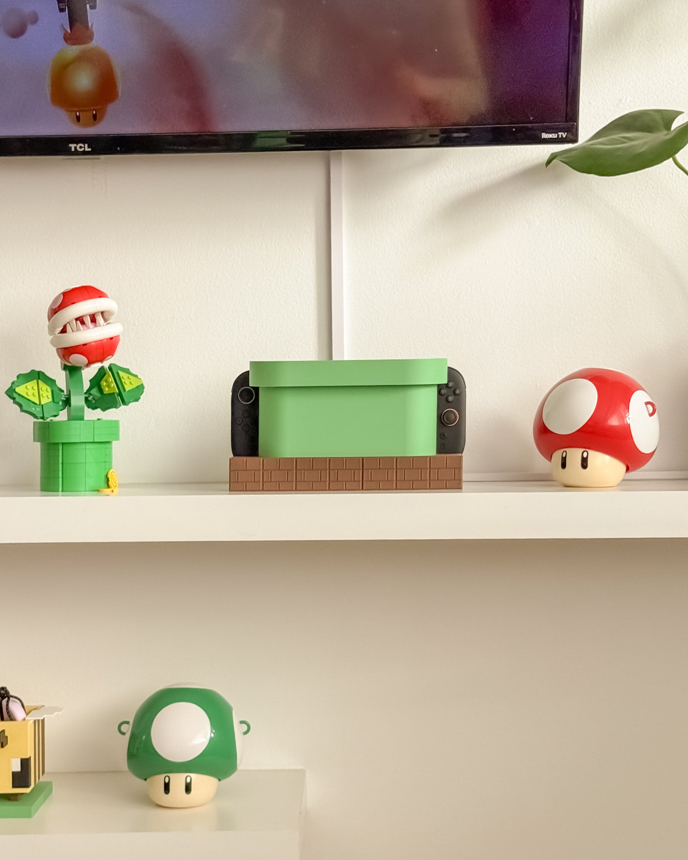 Green Pipe Nintendo Switch Dock Cover