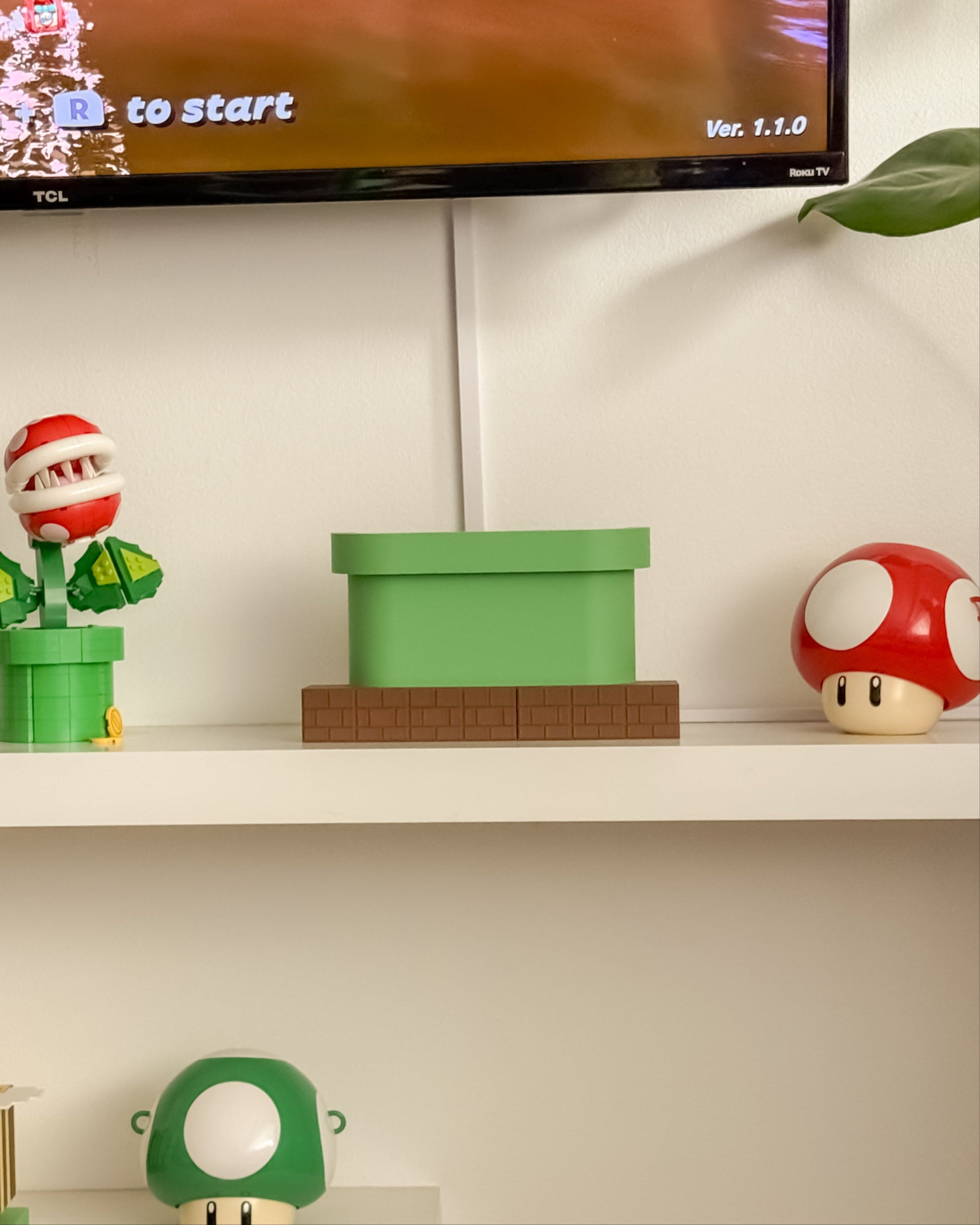 Green Pipe Nintendo Switch Dock Cover