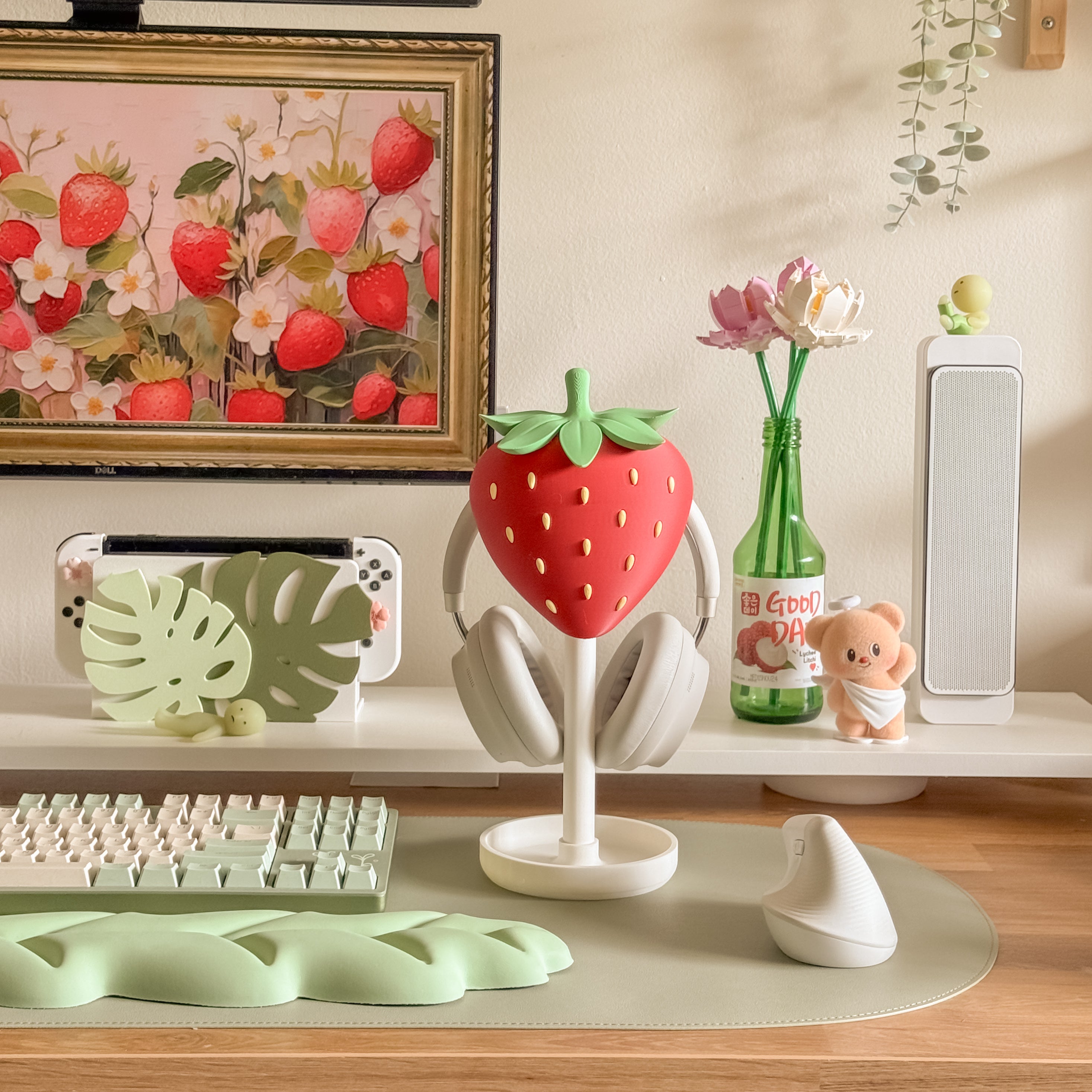 Strawberry Headphone Stand