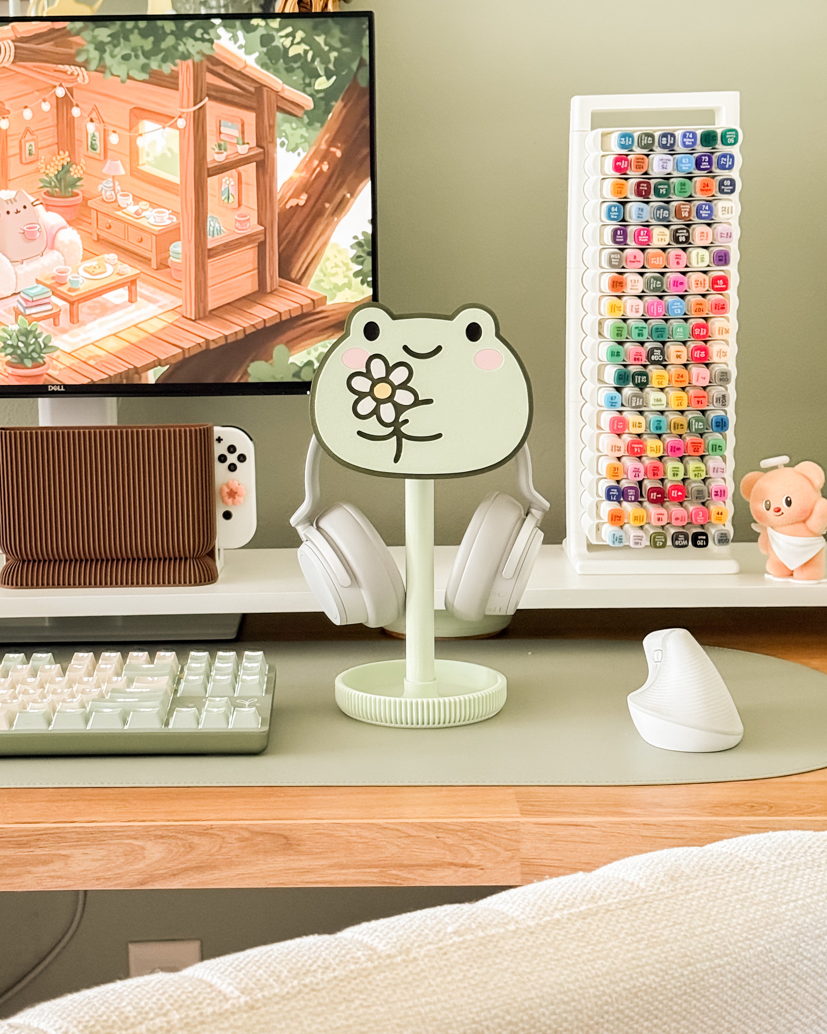 Frog Headphone Stand