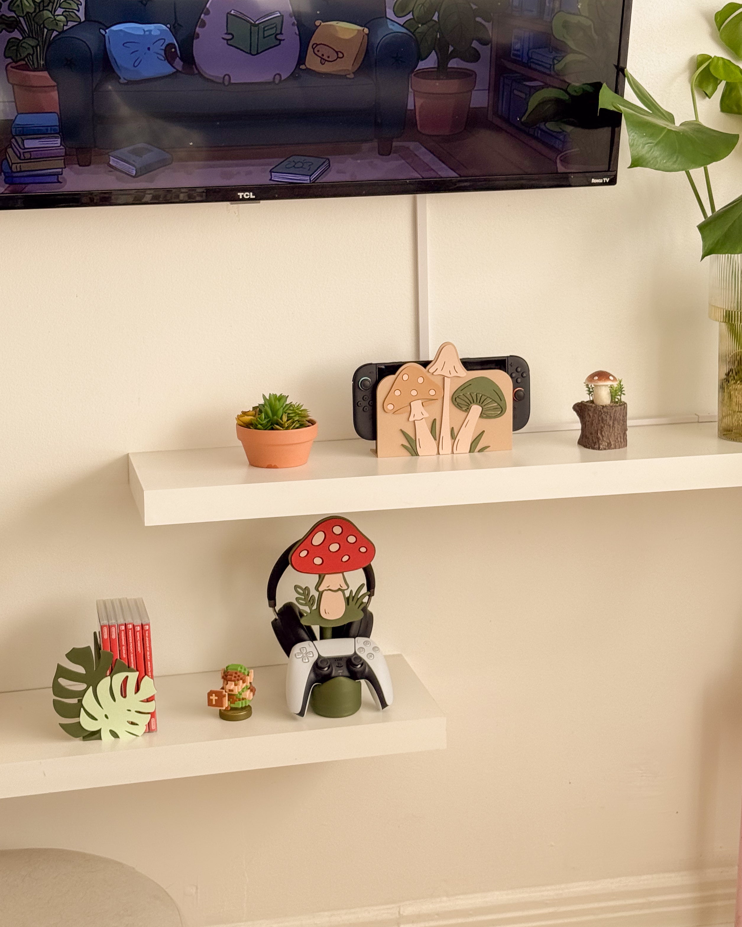 Mushroom Scene Switch Cover