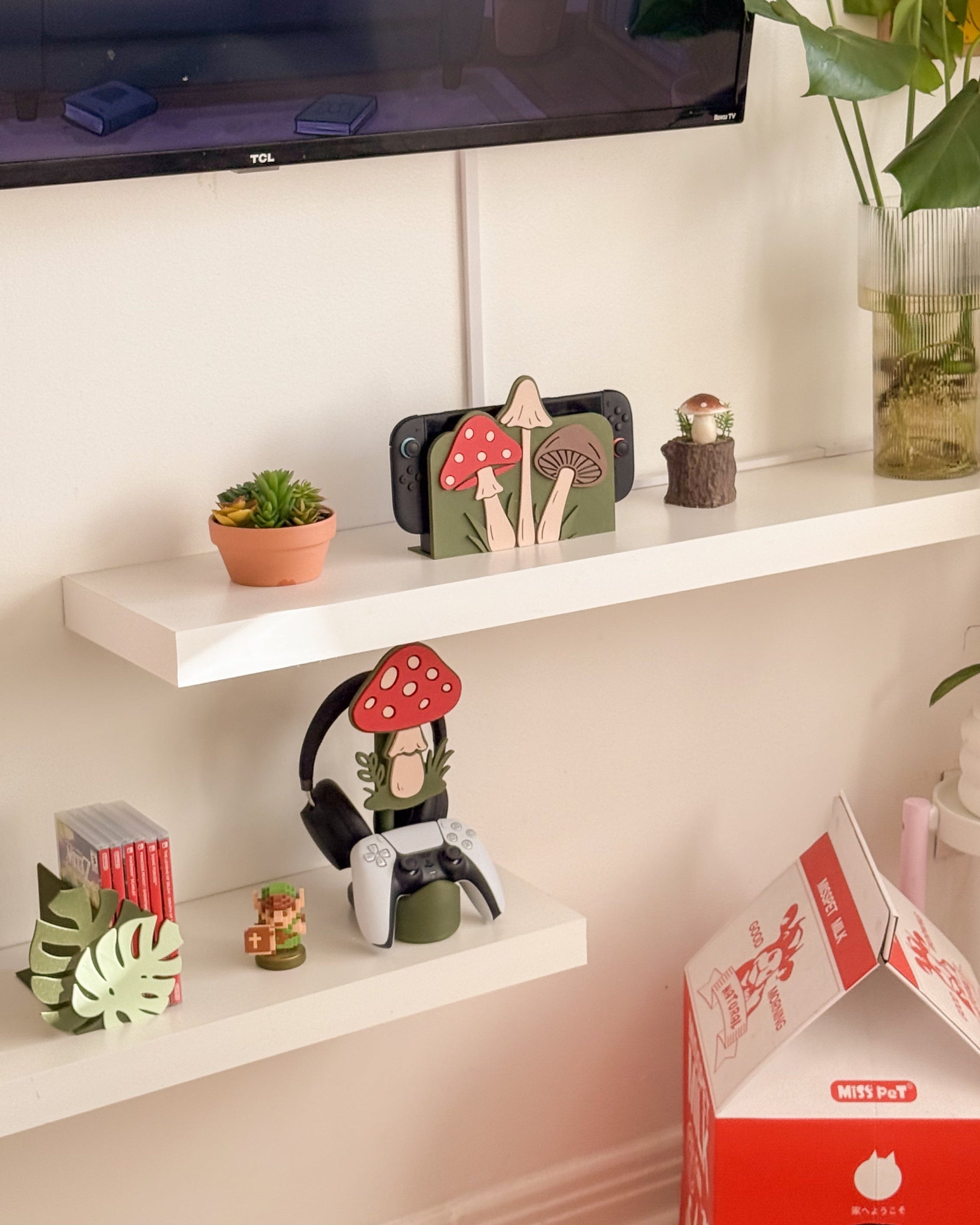 Mushroom Scene Switch Cover